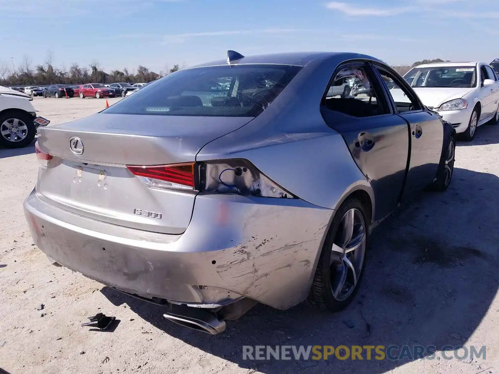 4 Photograph of a damaged car JTHBA1D2XK5097039 LEXUS IS 2019