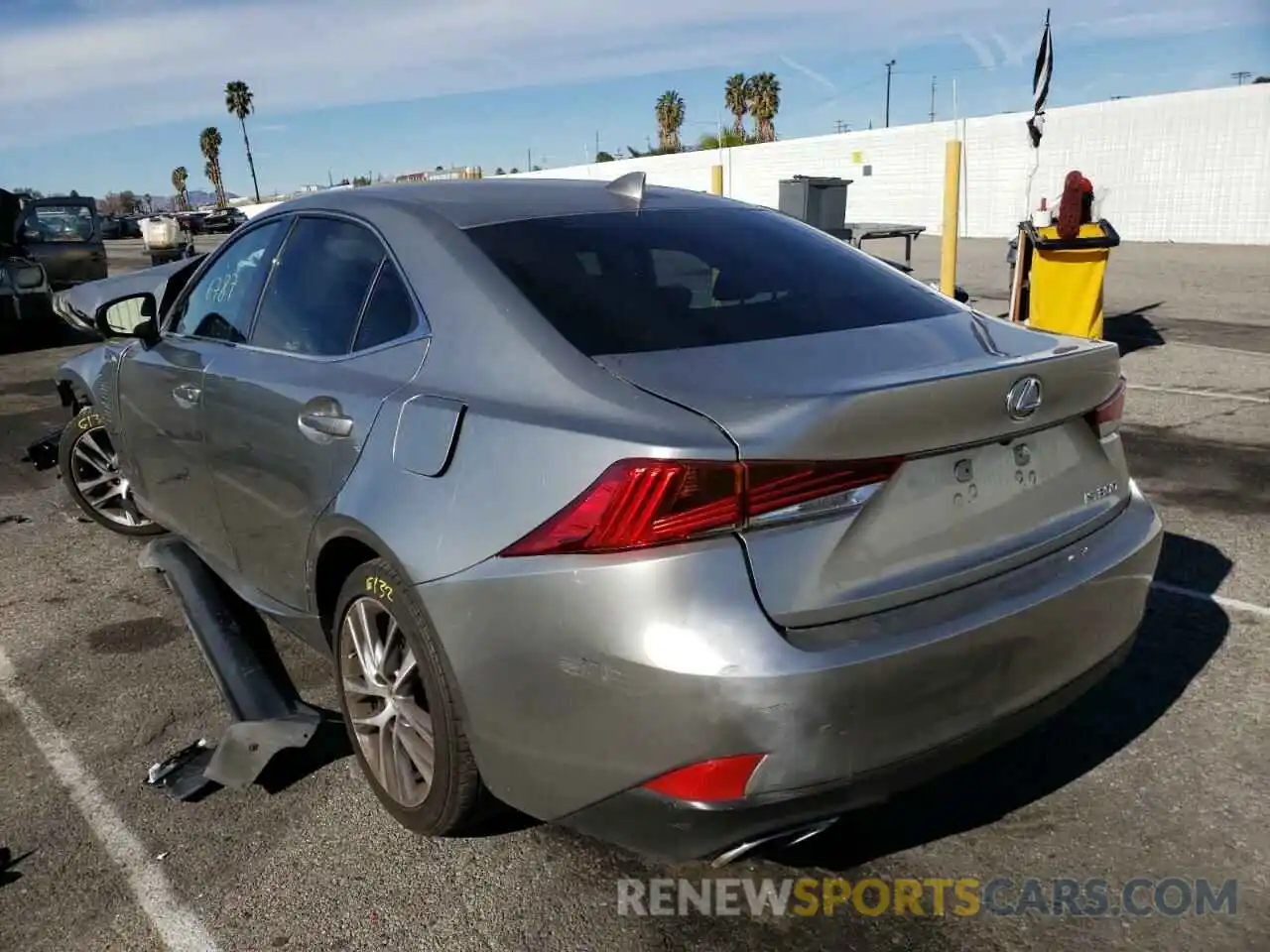 3 Photograph of a damaged car JTHBA1D2XK5099745 LEXUS IS 2019