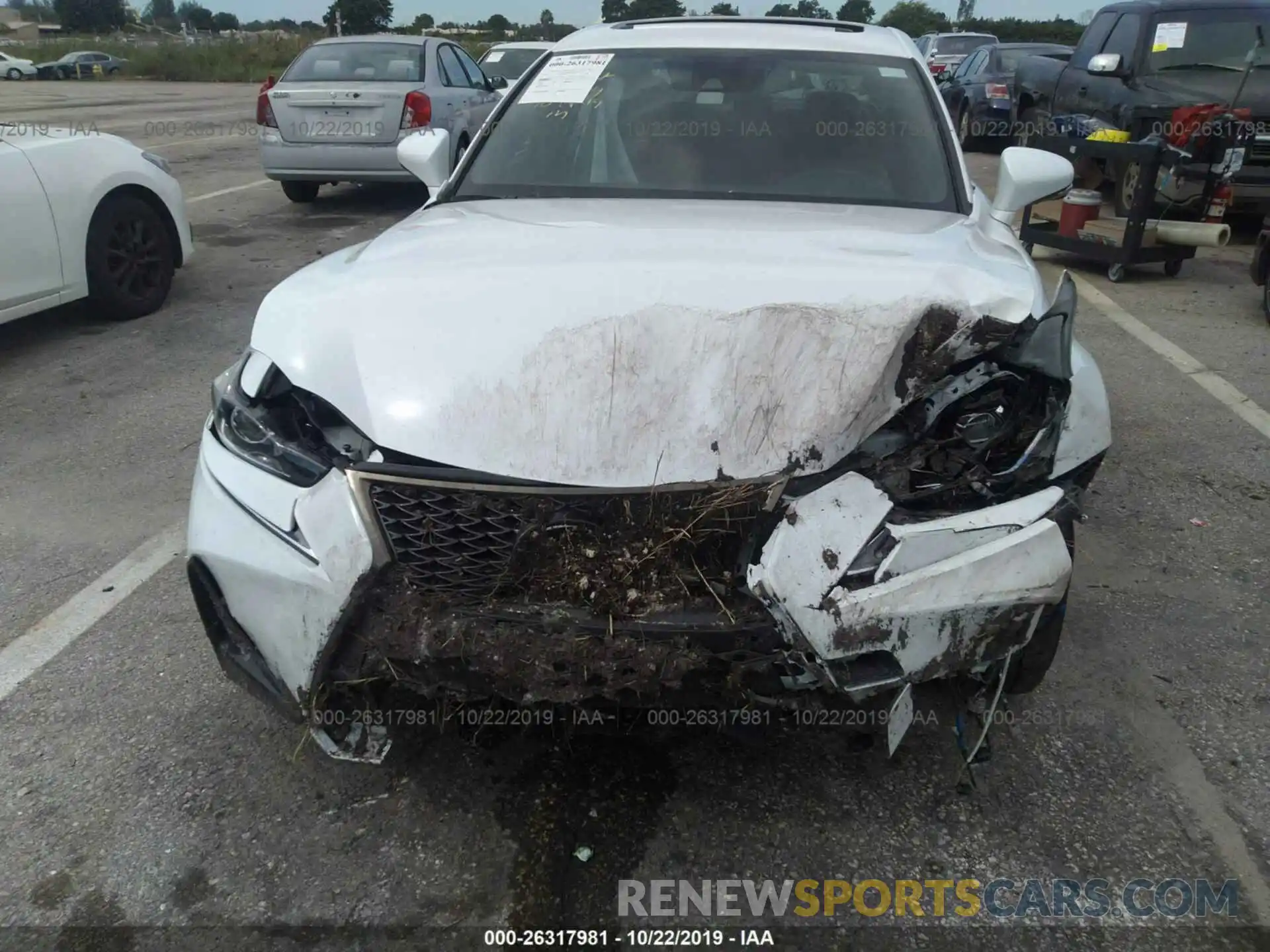 6 Photograph of a damaged car JTHBA1D2XK5100084 LEXUS IS 2019