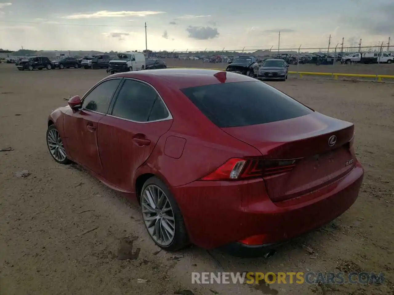 3 Photograph of a damaged car JTHBF1D25E5004711 LEXUS IS 2019