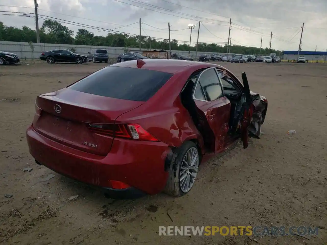 4 Photograph of a damaged car JTHBF1D25E5004711 LEXUS IS 2019