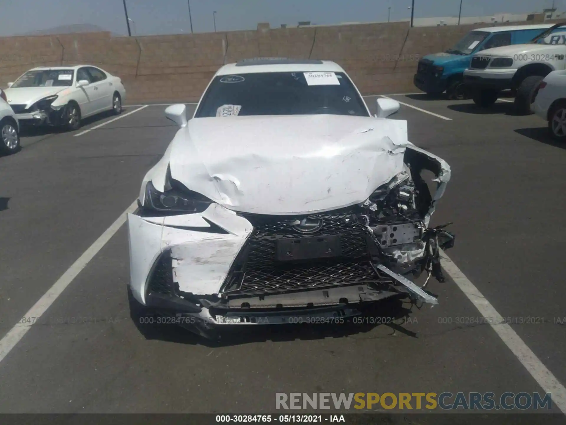 6 Photograph of a damaged car JTHBZ1D20K5034900 LEXUS IS 2019