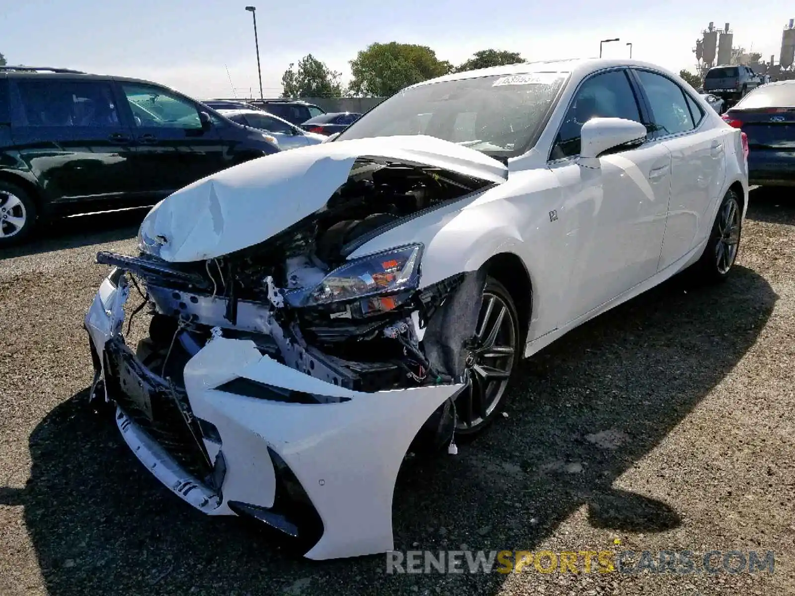 2 Photograph of a damaged car JTHBZ1D21K5034341 LEXUS IS 2019