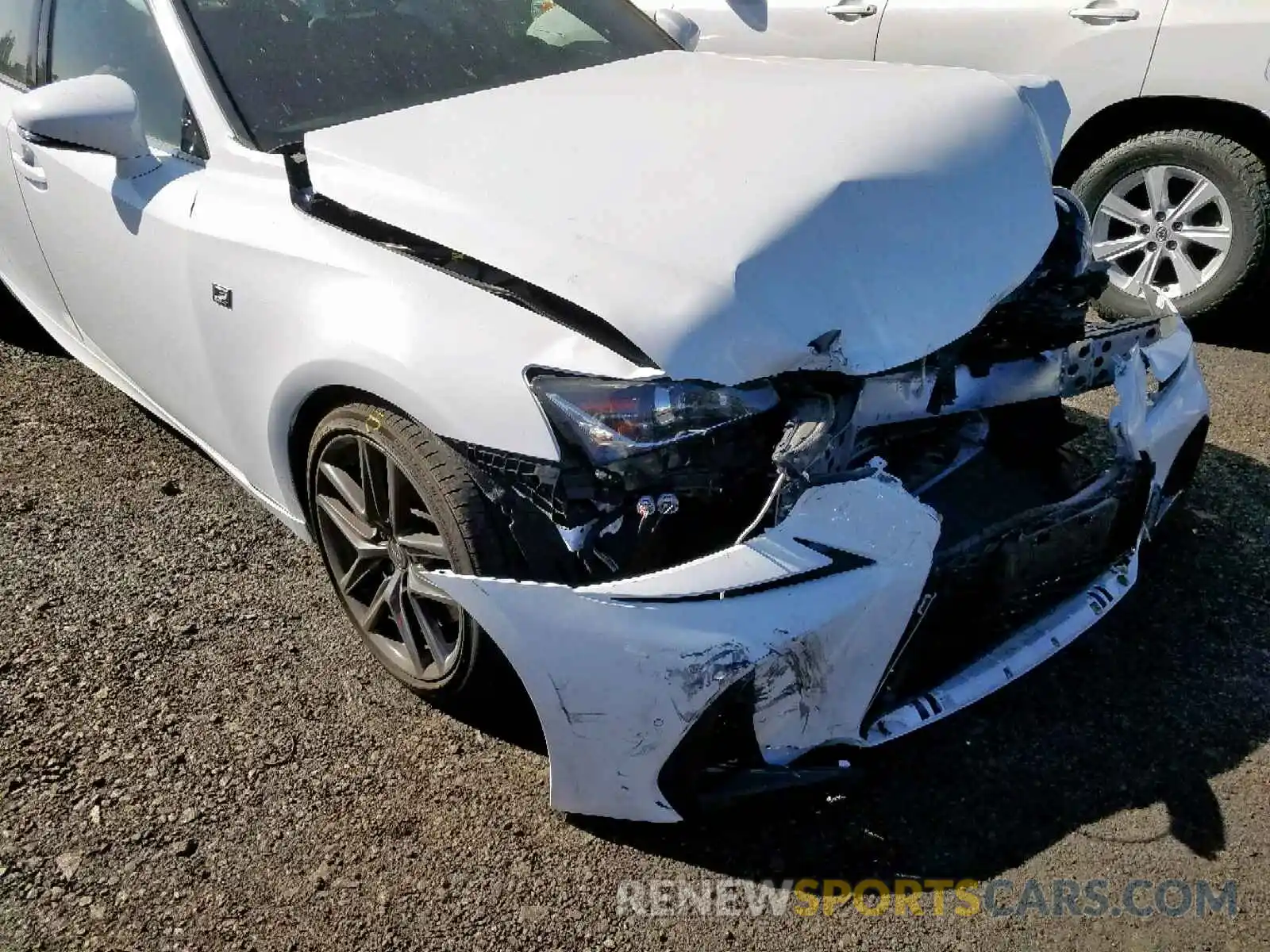 9 Photograph of a damaged car JTHBZ1D21K5034341 LEXUS IS 2019