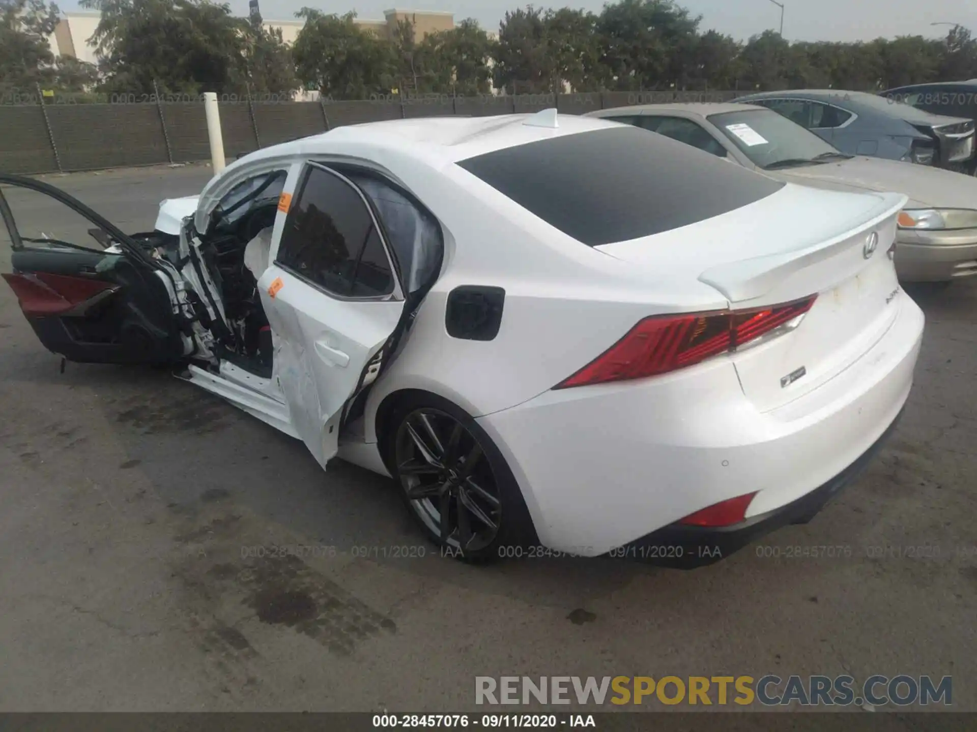 3 Photograph of a damaged car JTHBZ1D23K5034342 LEXUS IS 2019