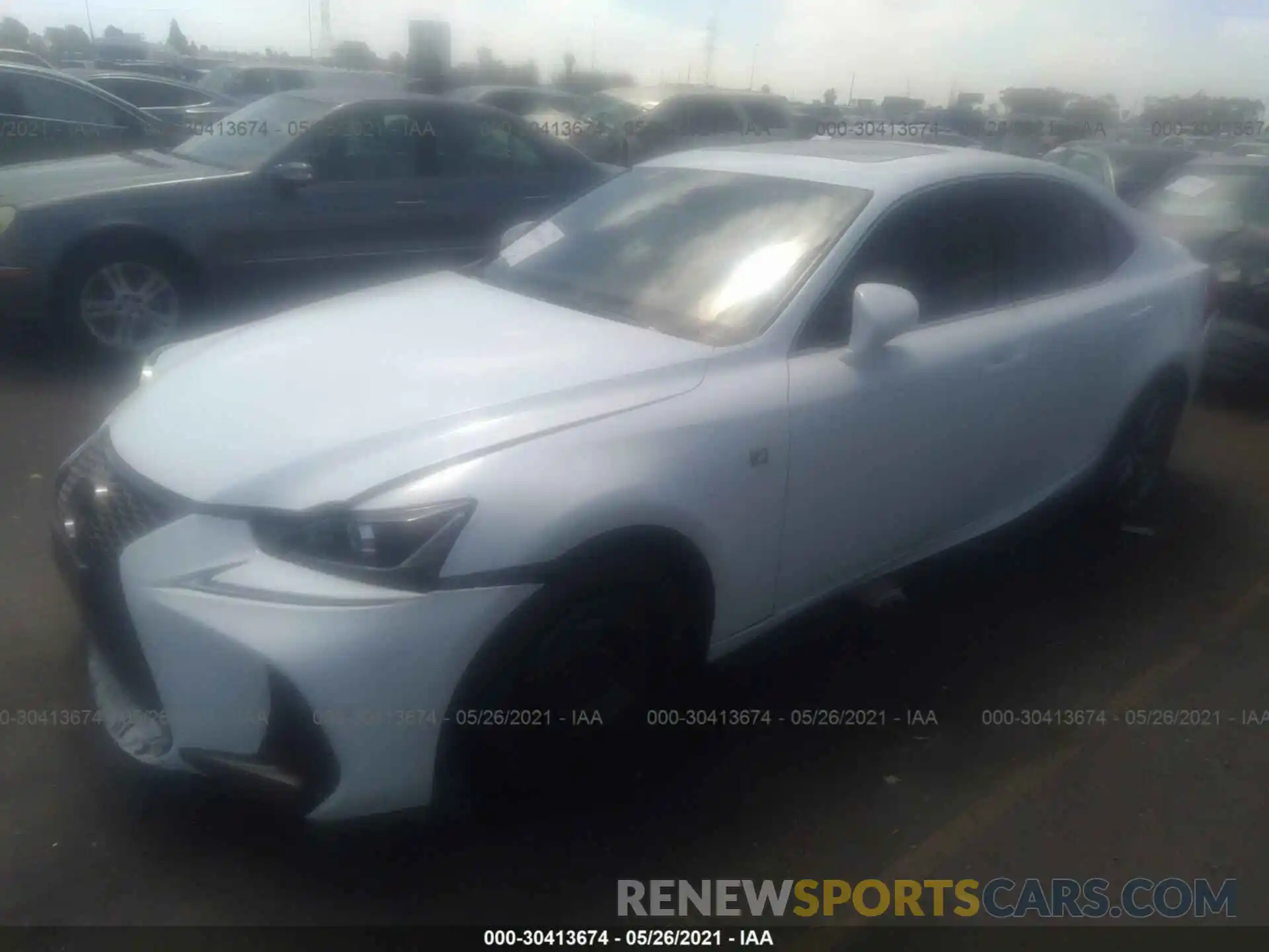 2 Photograph of a damaged car JTHBZ1D23K5035085 LEXUS IS 2019