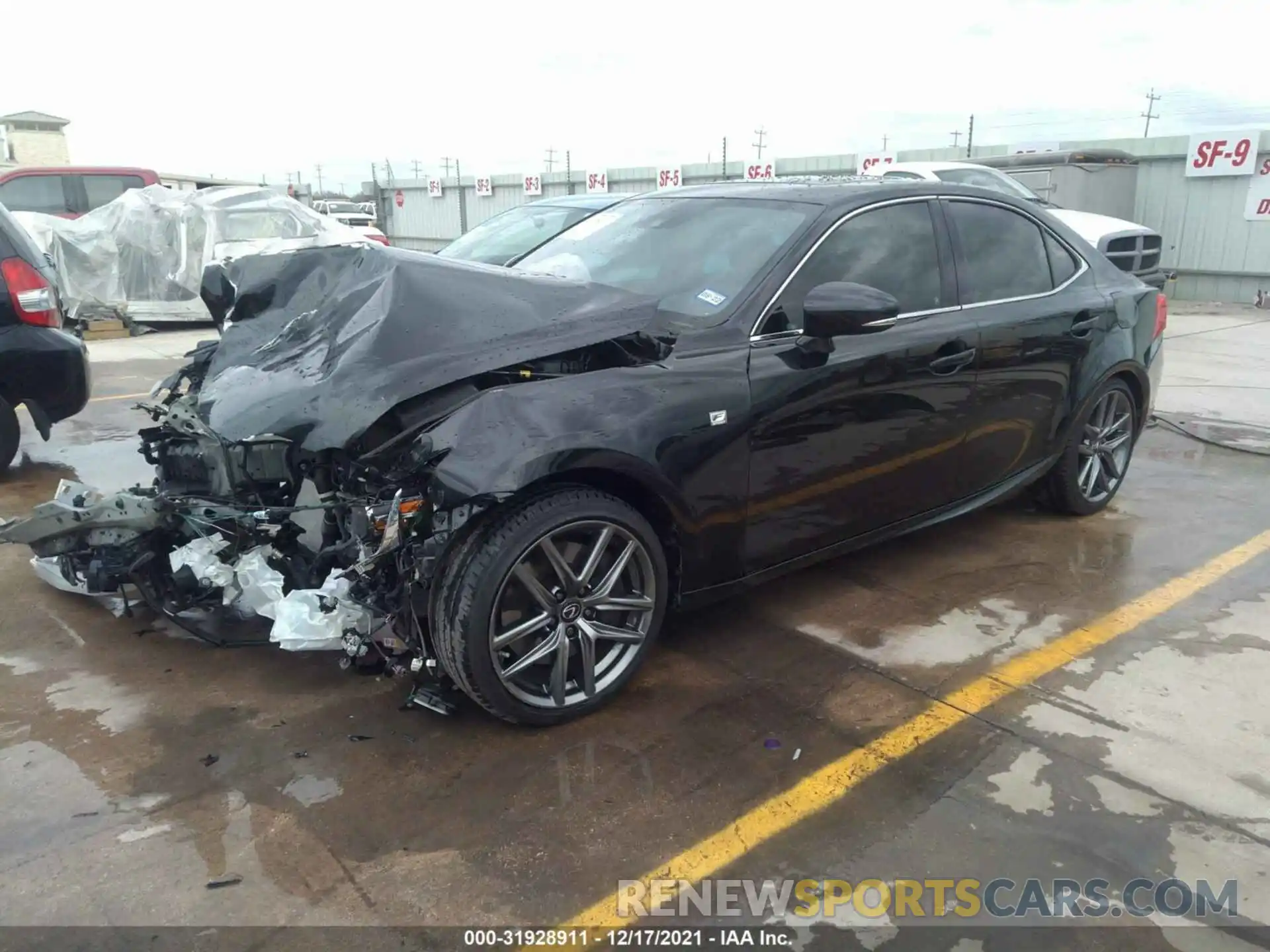 2 Photograph of a damaged car JTHBZ1D23K5035121 LEXUS IS 2019