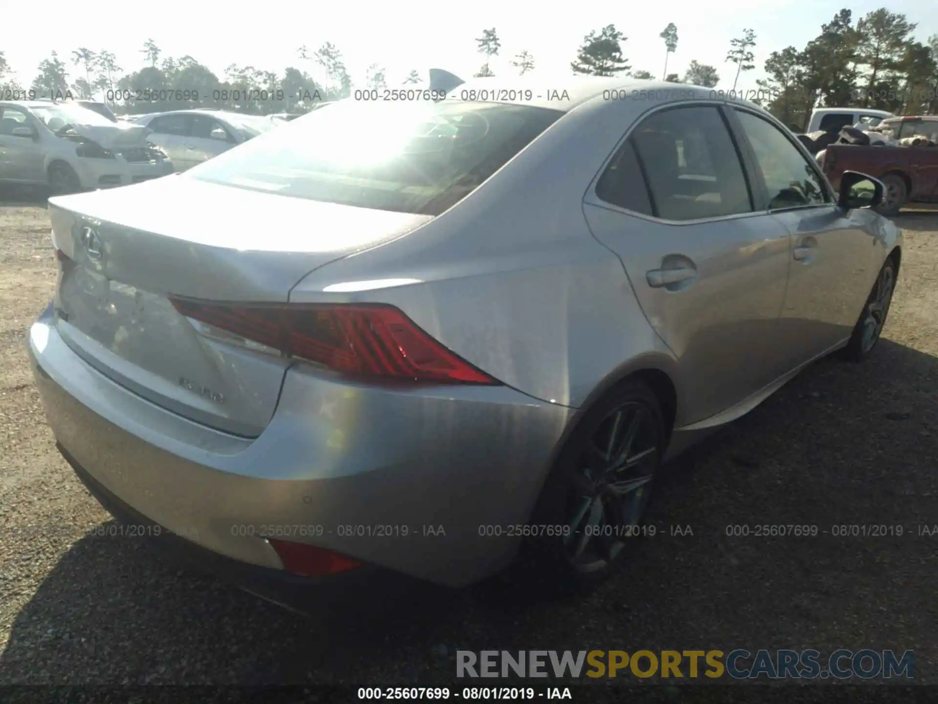 4 Photograph of a damaged car JTHBZ1D24K5034575 LEXUS IS 2019