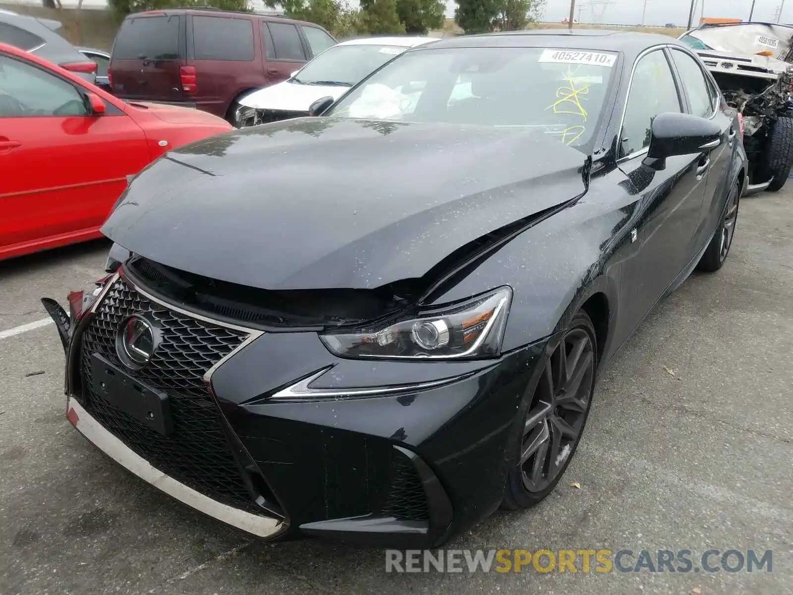 2 Photograph of a damaged car JTHBZ1D24K5035189 LEXUS IS 2019