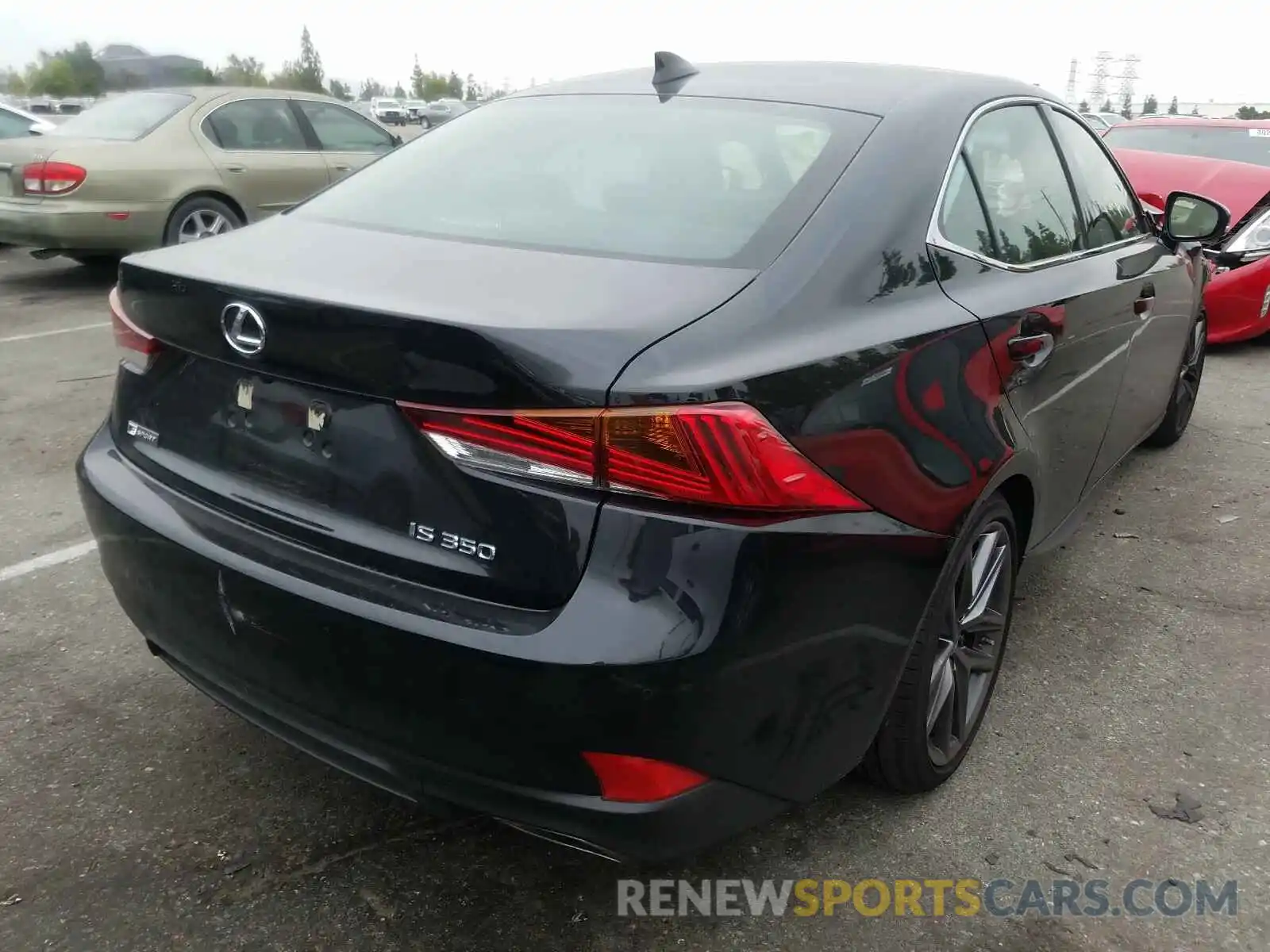 4 Photograph of a damaged car JTHBZ1D24K5035189 LEXUS IS 2019