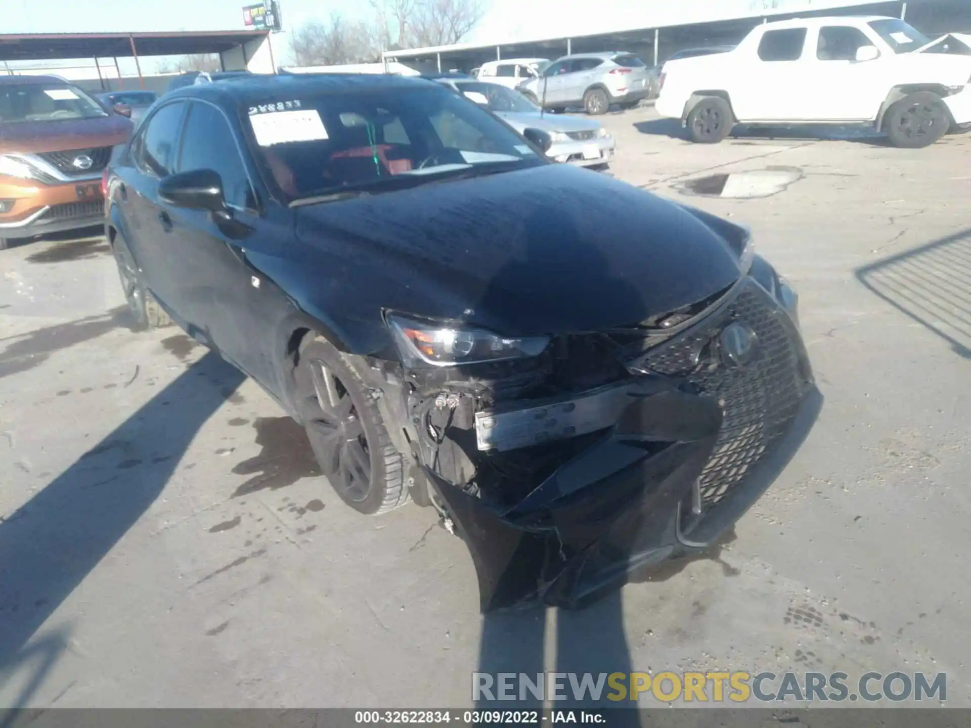 6 Photograph of a damaged car JTHBZ1D27K5033940 LEXUS IS 2019