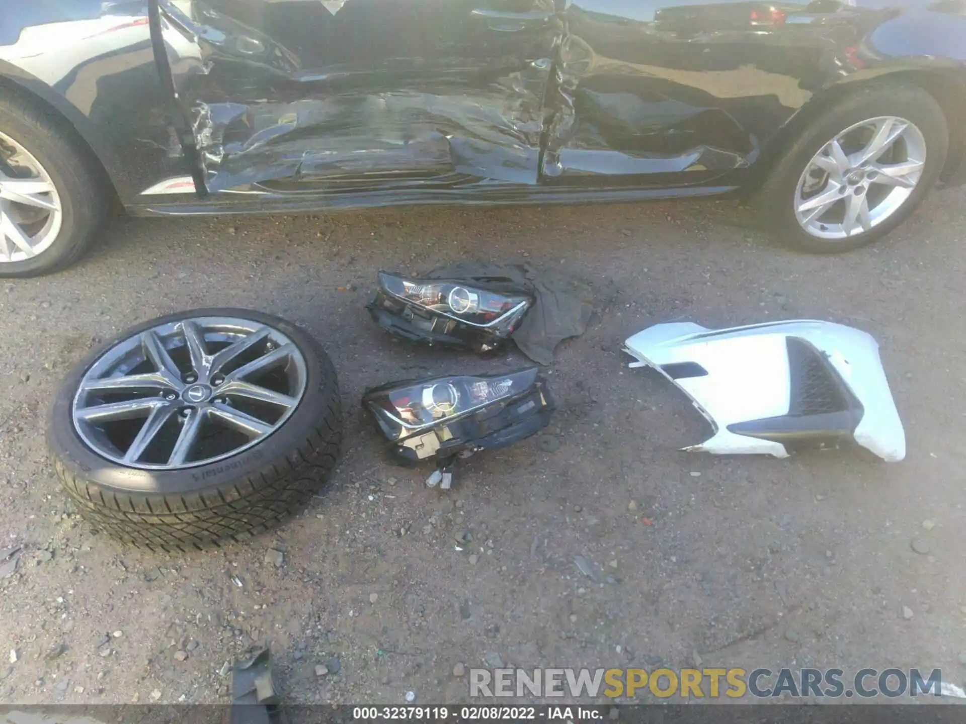 12 Photograph of a damaged car JTHBZ1D28K5034157 LEXUS IS 2019