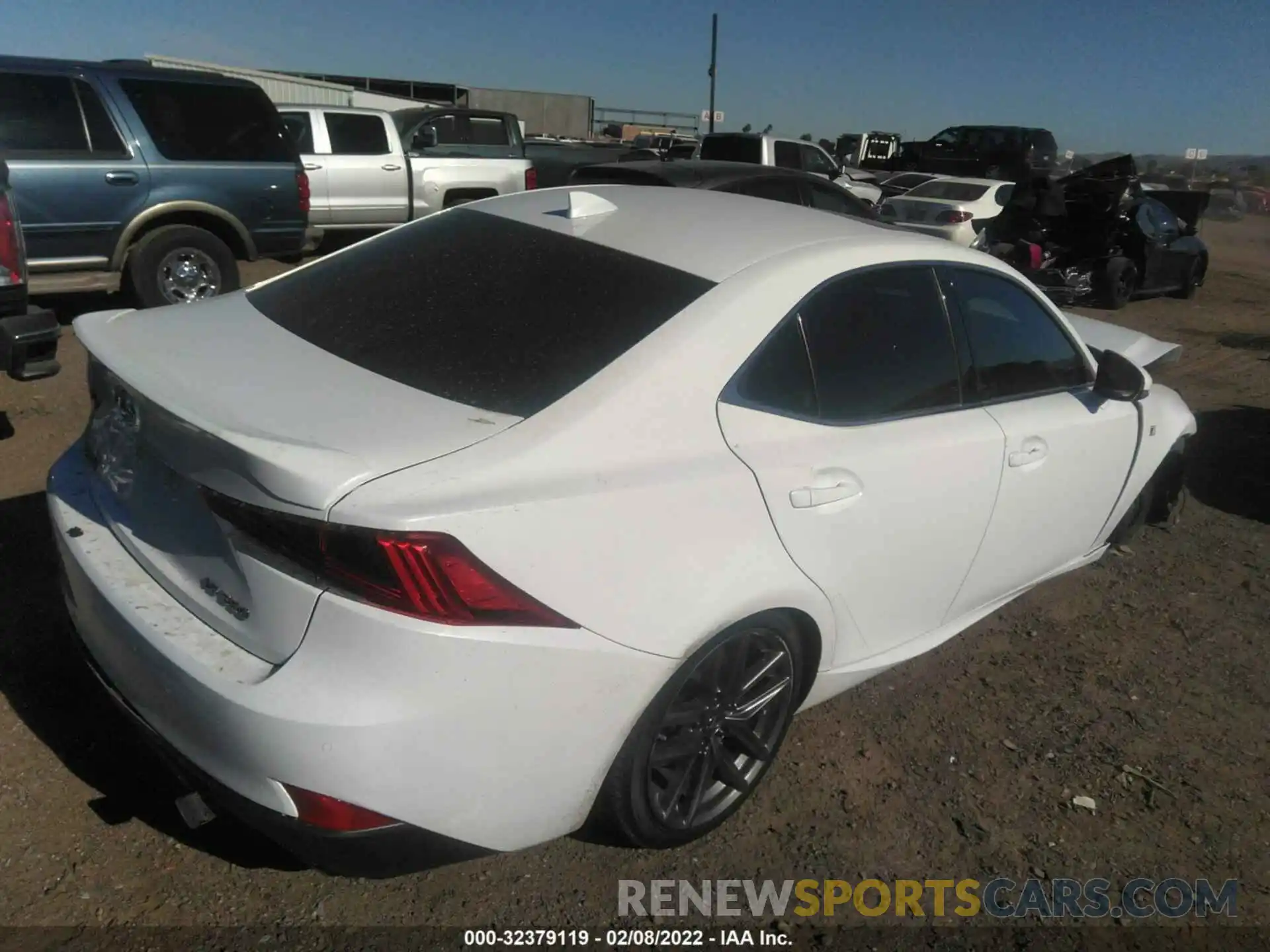 4 Photograph of a damaged car JTHBZ1D28K5034157 LEXUS IS 2019