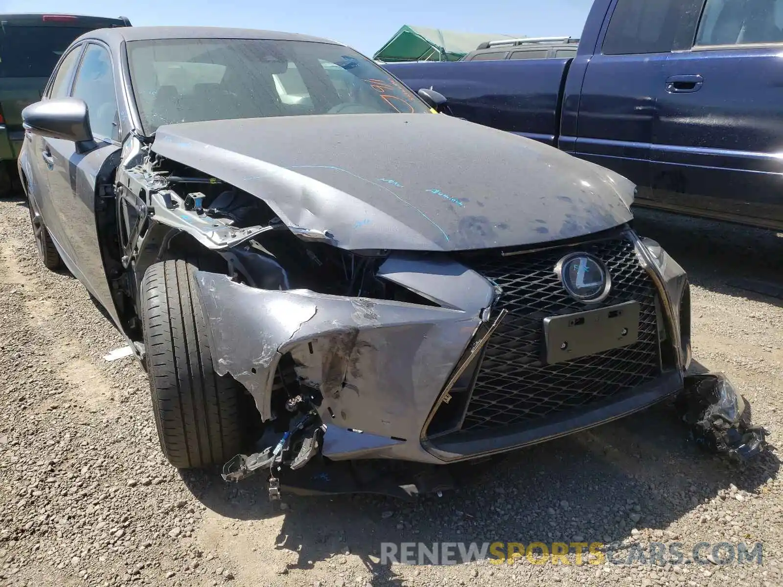 9 Photograph of a damaged car JTHBZ1D28K5034207 LEXUS IS 2019