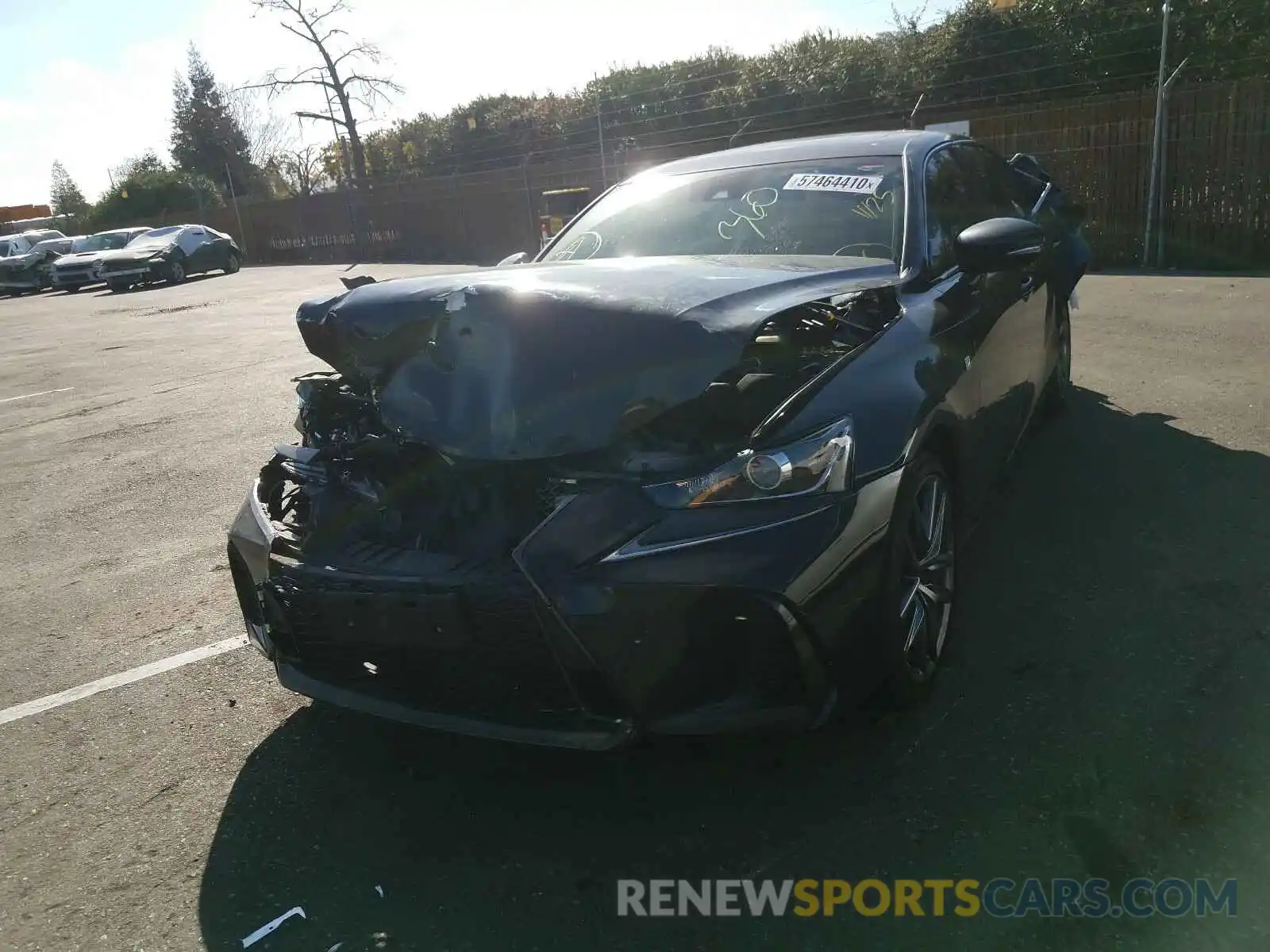 2 Photograph of a damaged car JTHBZ1D29K5034670 LEXUS IS 2019