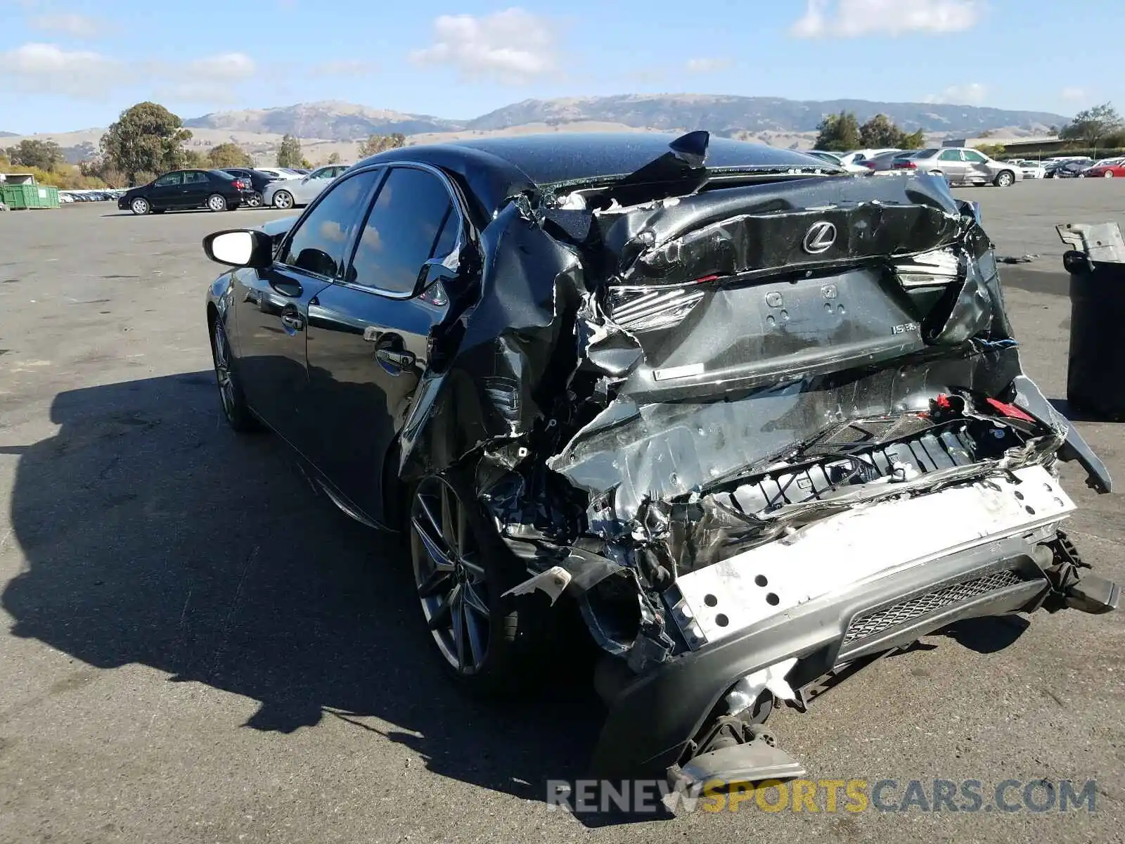 3 Photograph of a damaged car JTHBZ1D29K5034670 LEXUS IS 2019