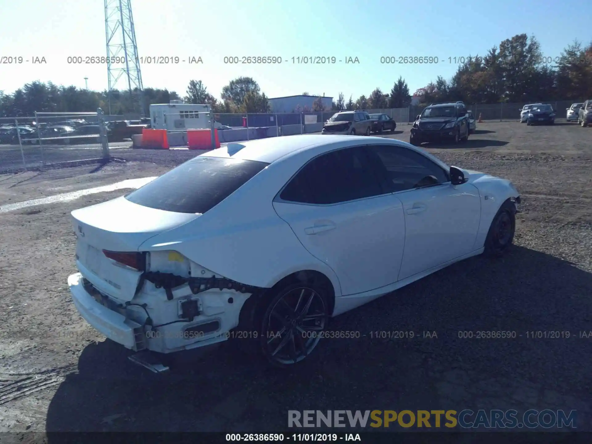 4 Photograph of a damaged car JTHC81D20K5035049 LEXUS IS 2019