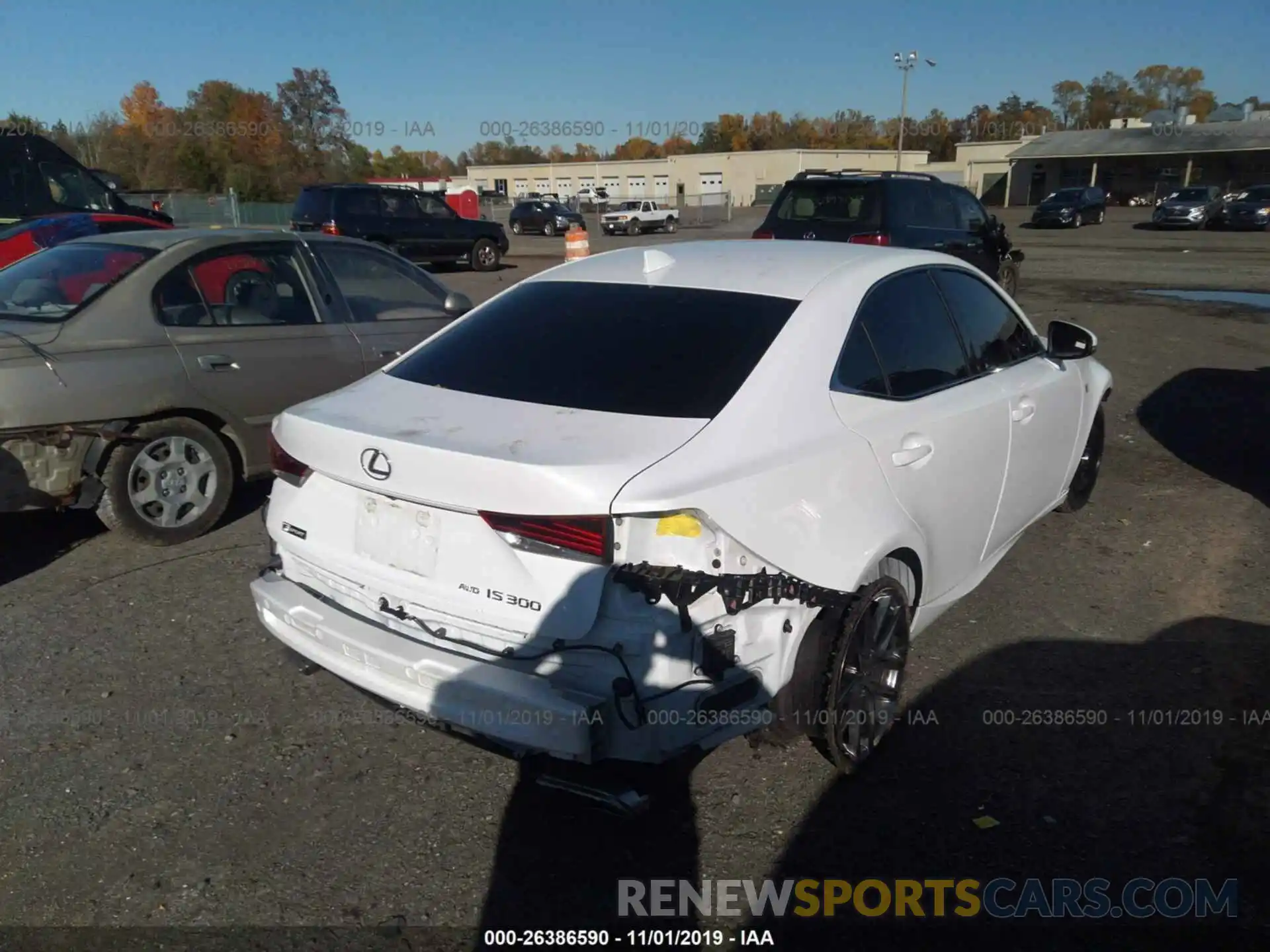 6 Photograph of a damaged car JTHC81D20K5035049 LEXUS IS 2019