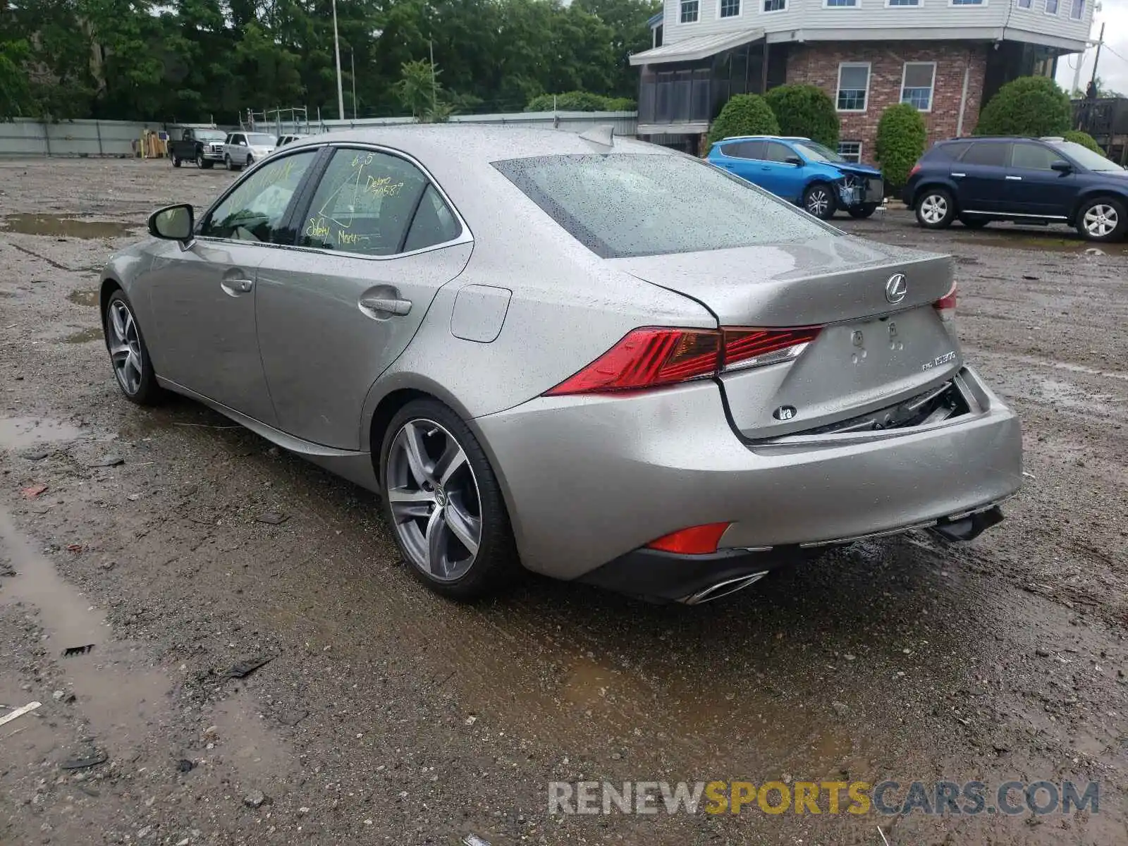 3 Photograph of a damaged car JTHC81D20K5035343 LEXUS IS 2019