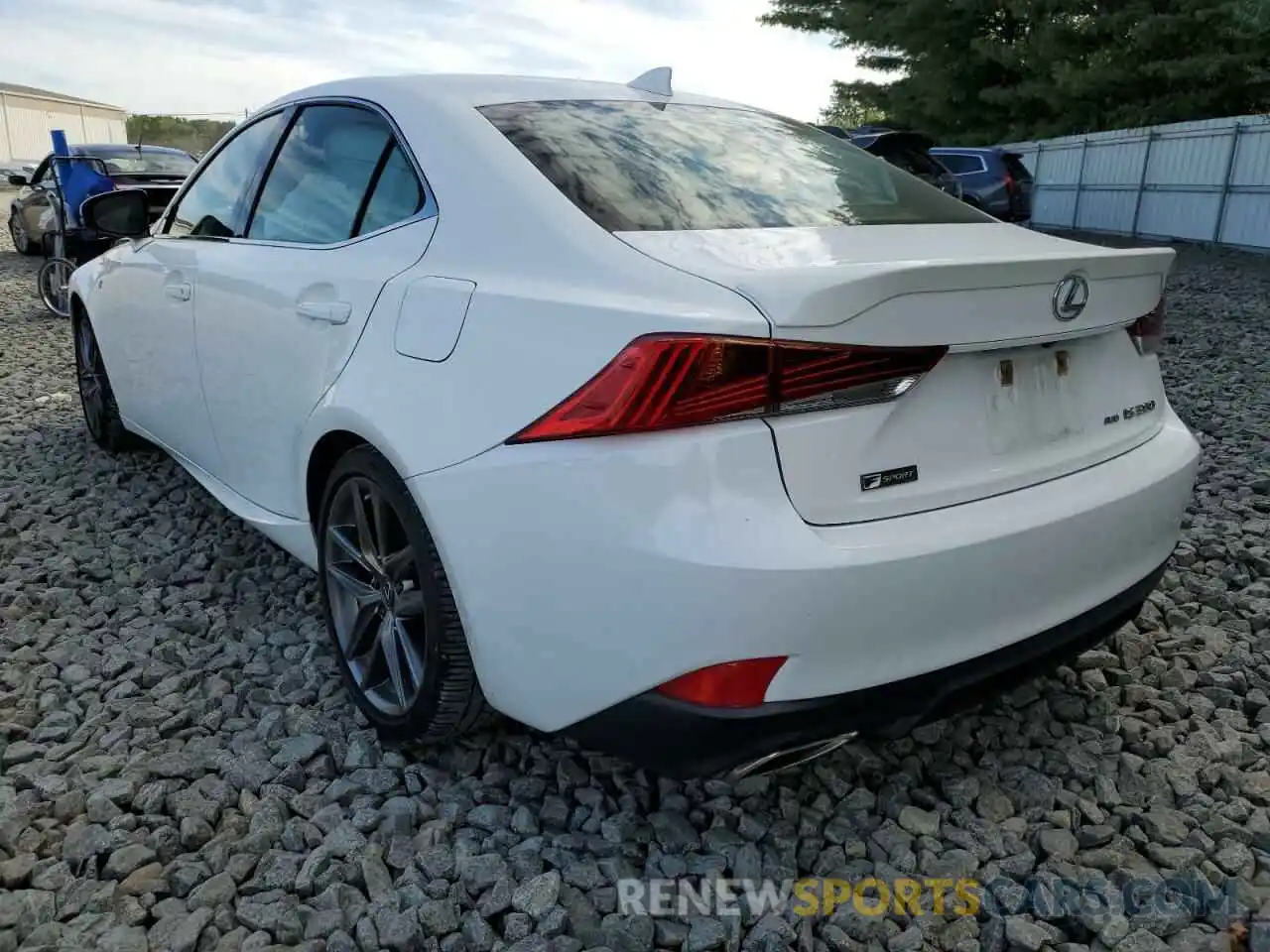 3 Photograph of a damaged car JTHC81D20K5037125 LEXUS IS 2019