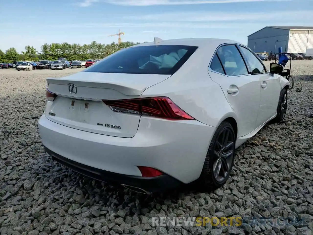 4 Photograph of a damaged car JTHC81D20K5037125 LEXUS IS 2019