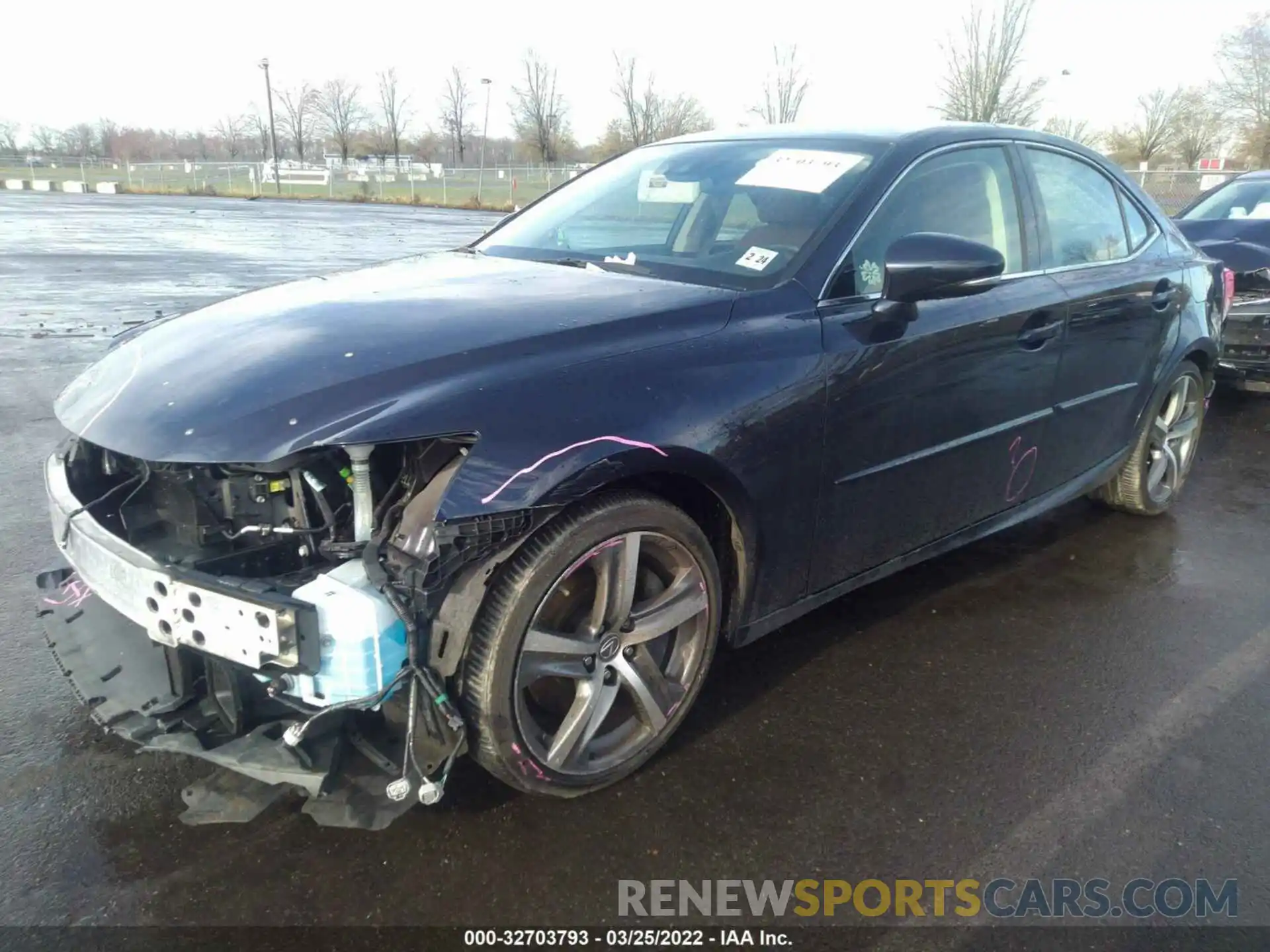 2 Photograph of a damaged car JTHC81D21K5034556 LEXUS IS 2019