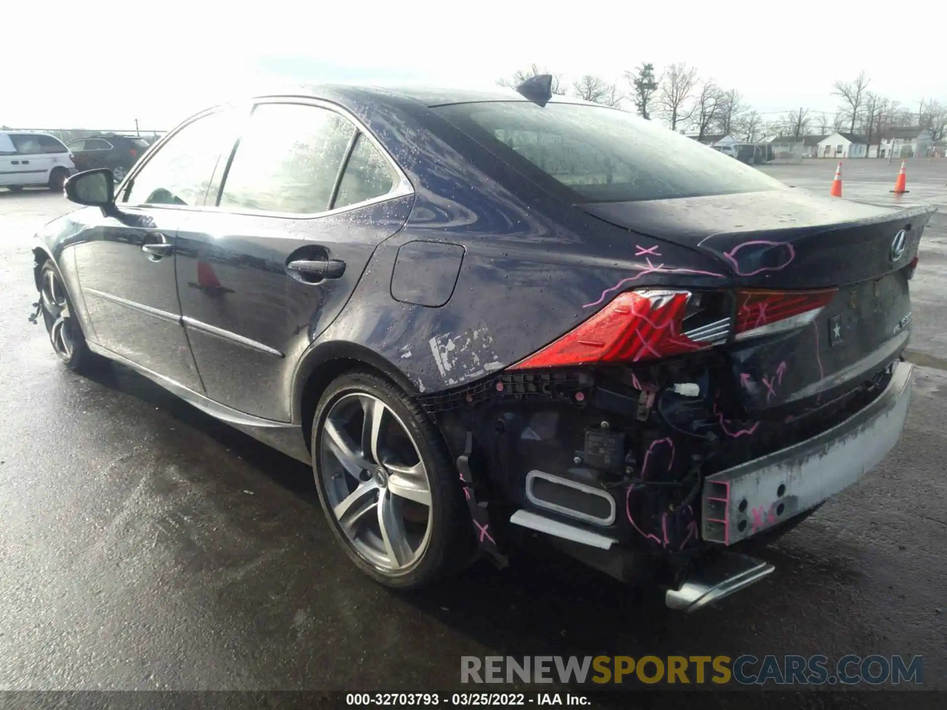 3 Photograph of a damaged car JTHC81D21K5034556 LEXUS IS 2019