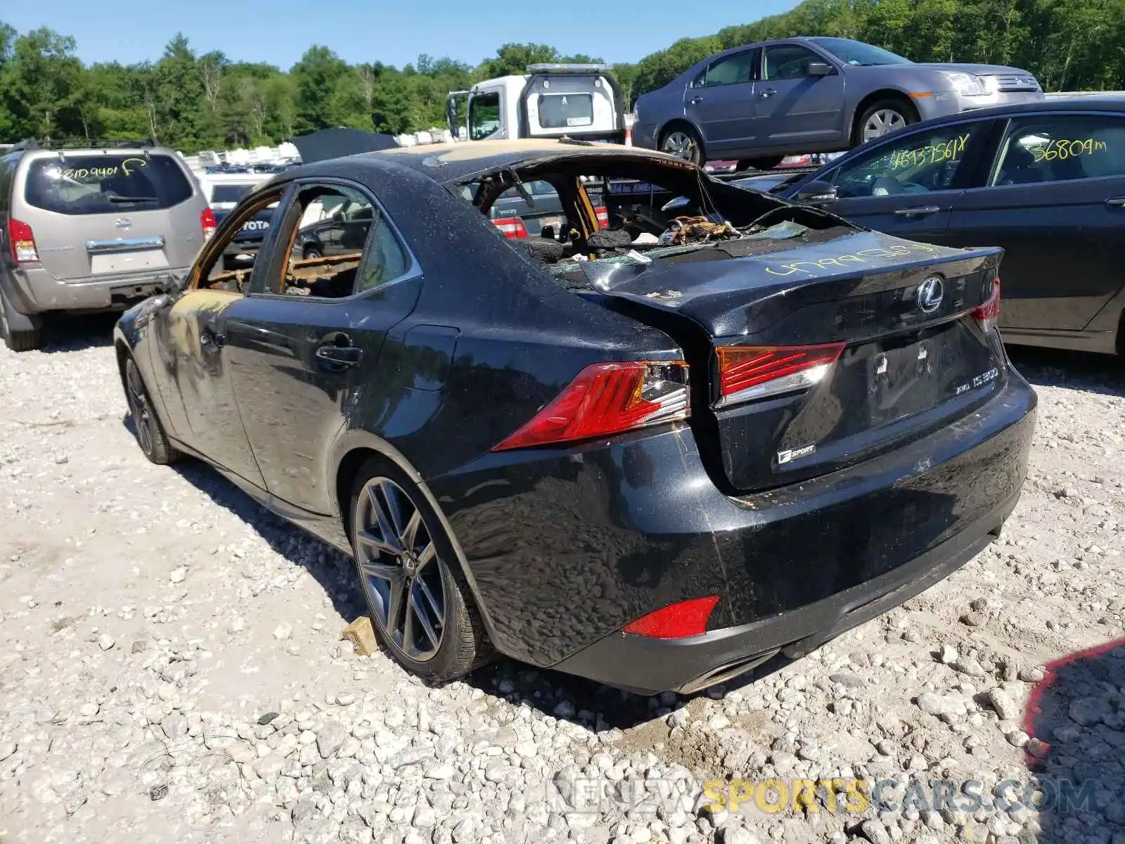 3 Photograph of a damaged car JTHC81D21K5035089 LEXUS IS 2019