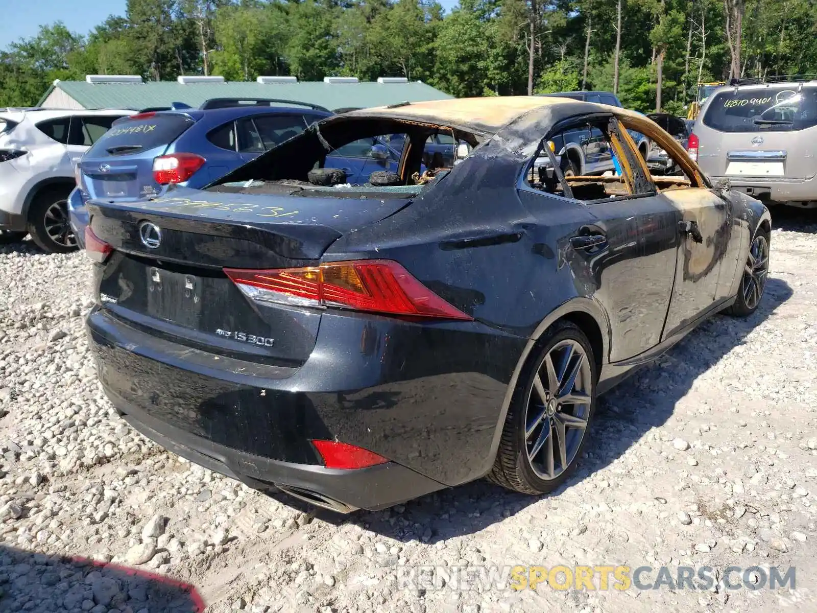 4 Photograph of a damaged car JTHC81D21K5035089 LEXUS IS 2019