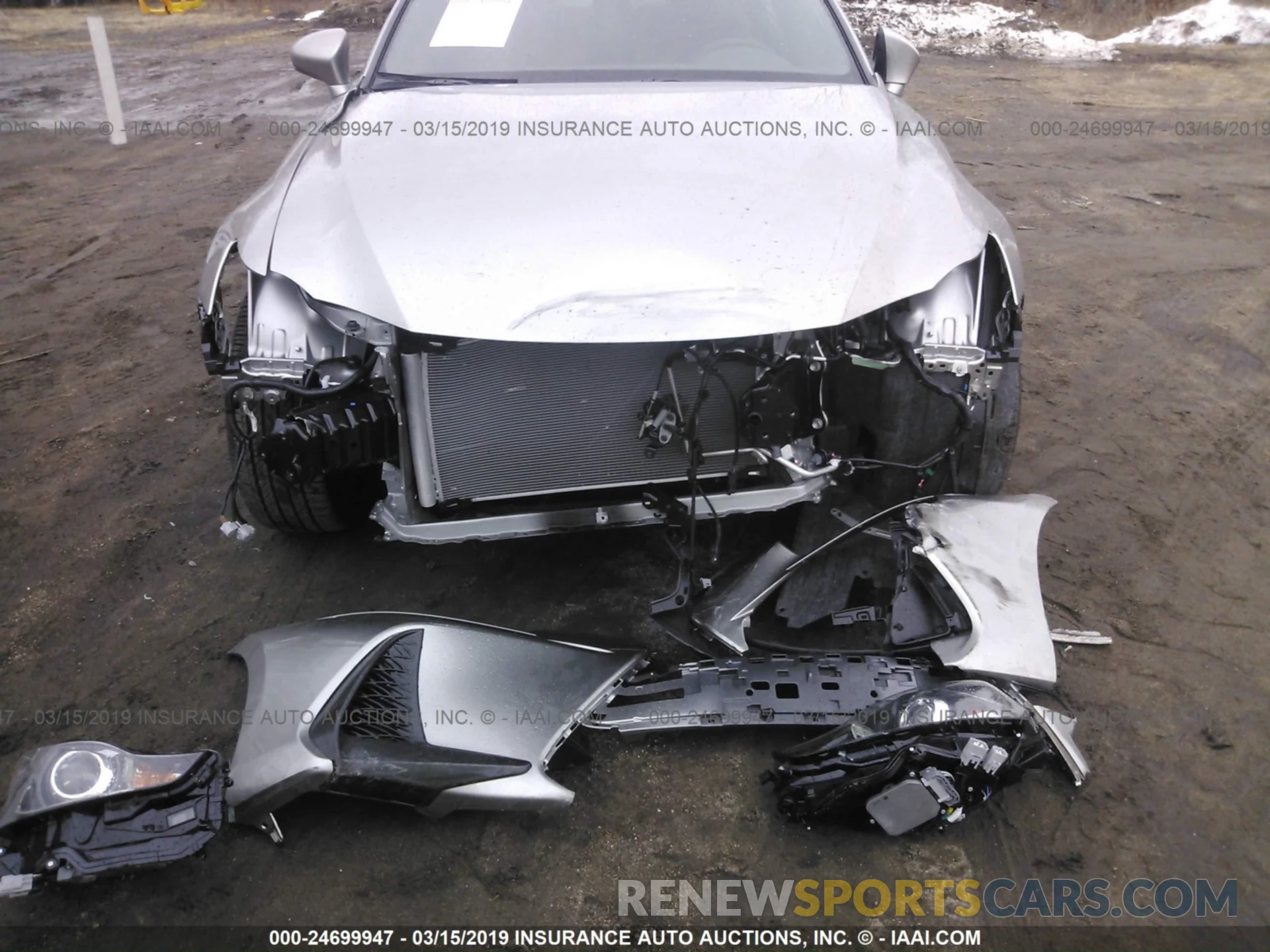 6 Фотография поврежденного автомобиля JTHC81D21K5035853 LEXUS IS 2019