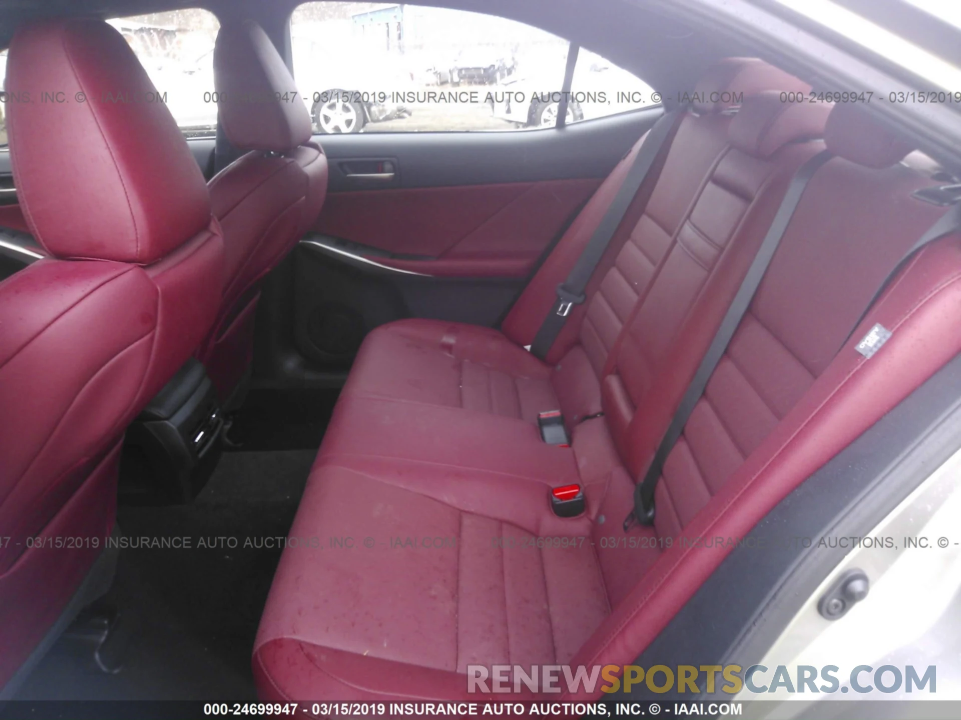 8 Фотография поврежденного автомобиля JTHC81D21K5035853 LEXUS IS 2019