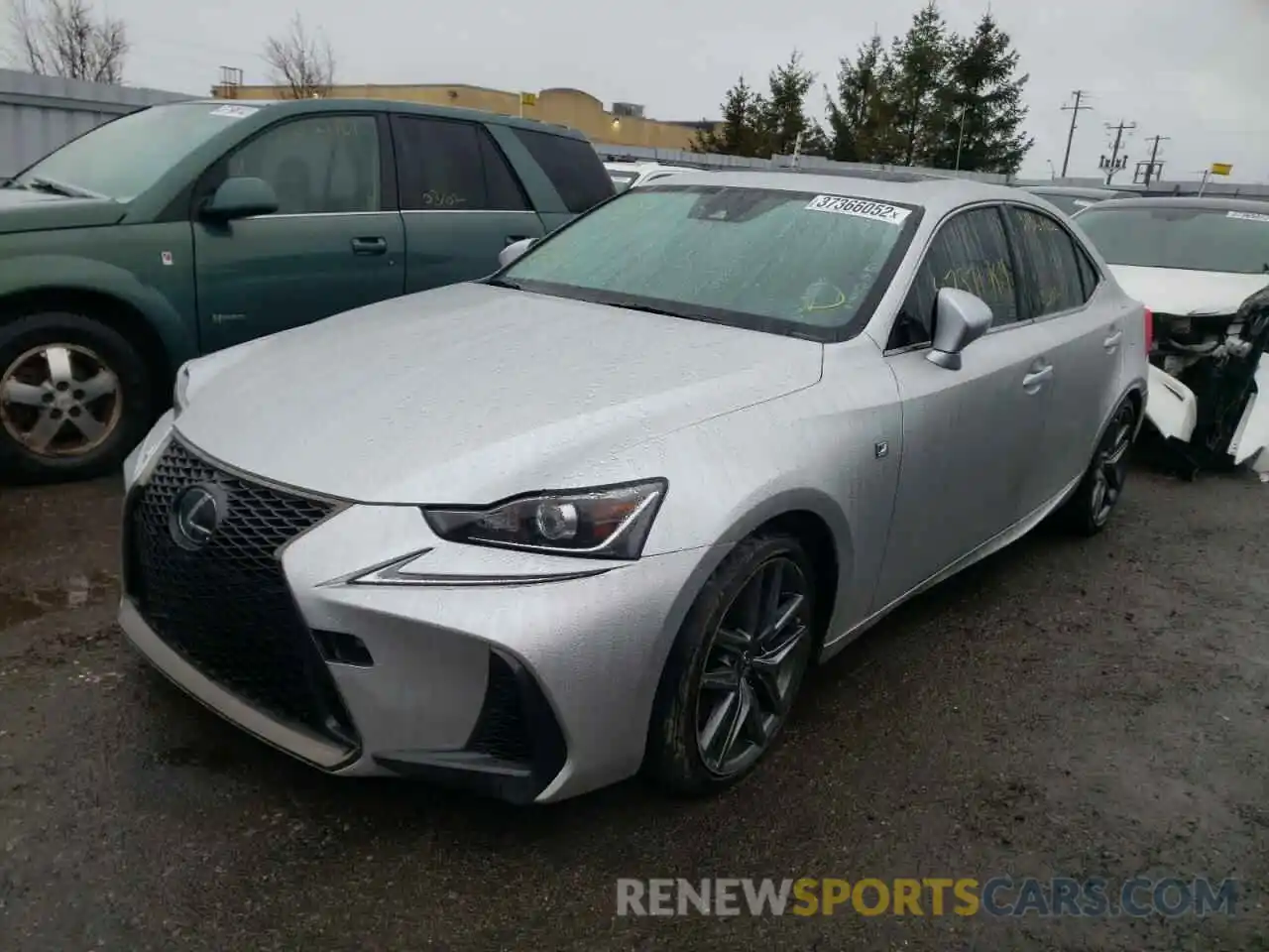 2 Photograph of a damaged car JTHC81D21K5036310 LEXUS IS 2019