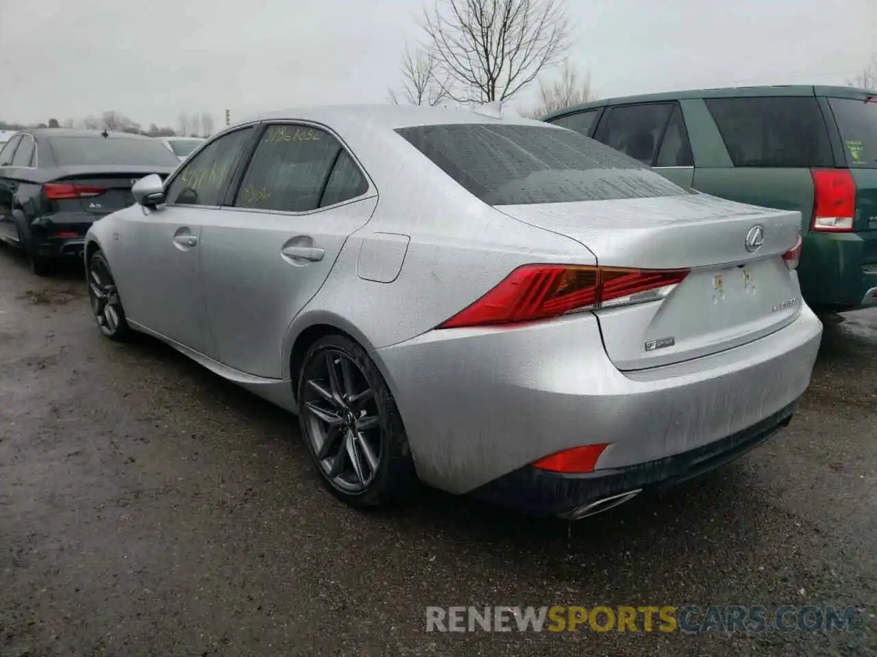 3 Фотография поврежденного автомобиля JTHC81D21K5036310 LEXUS IS 2019