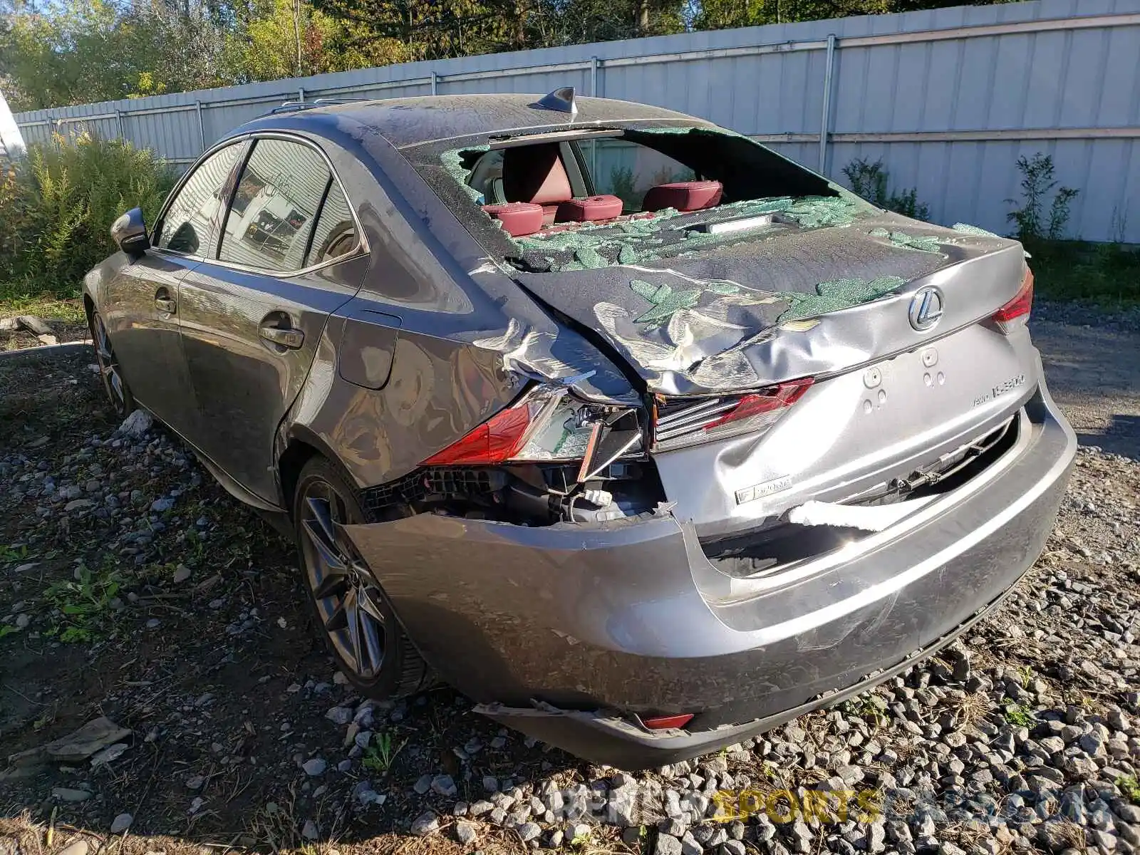 3 Photograph of a damaged car JTHC81D21K5036453 LEXUS IS 2019