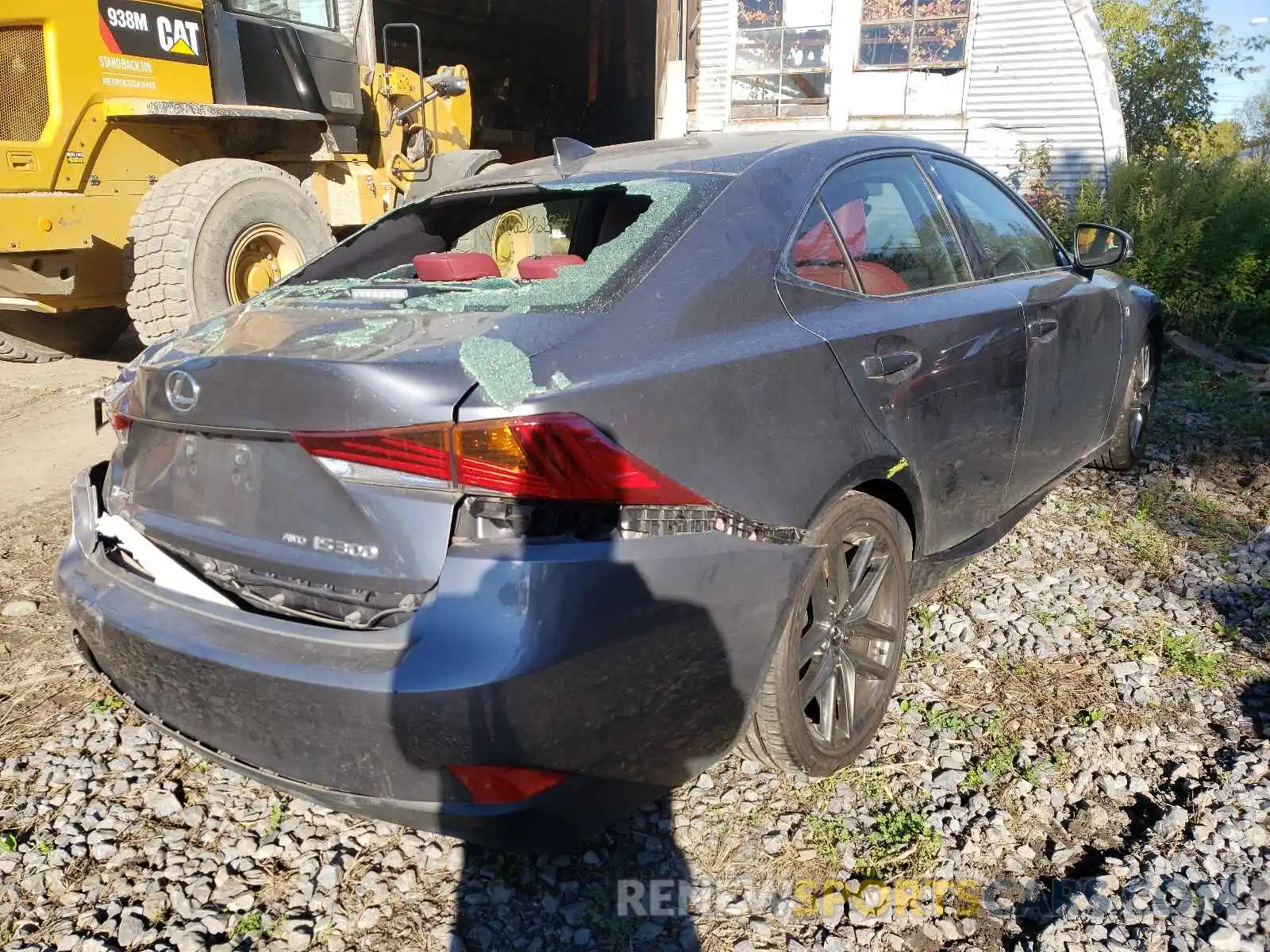 4 Photograph of a damaged car JTHC81D21K5036453 LEXUS IS 2019