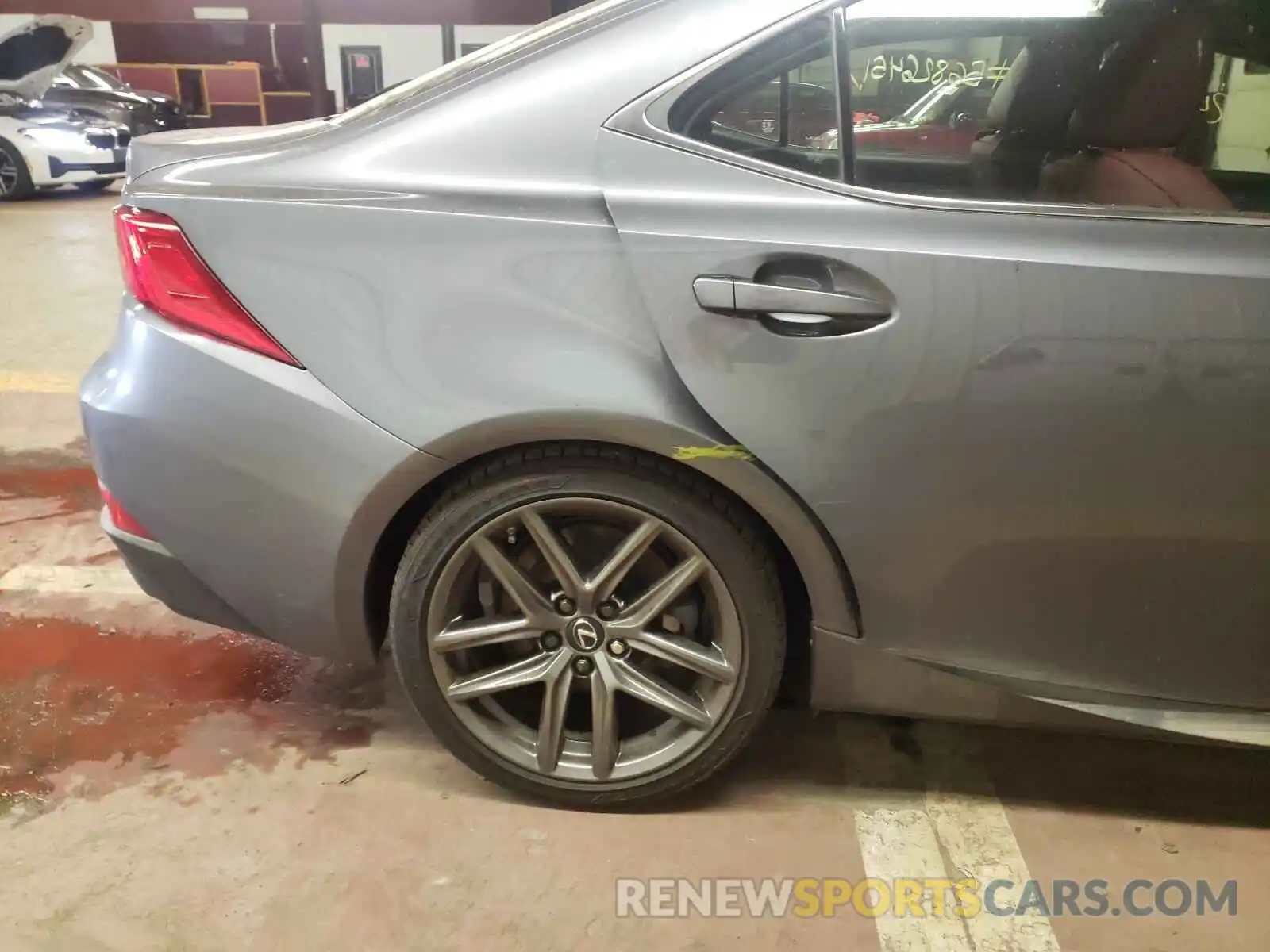 9 Photograph of a damaged car JTHC81D21K5036453 LEXUS IS 2019