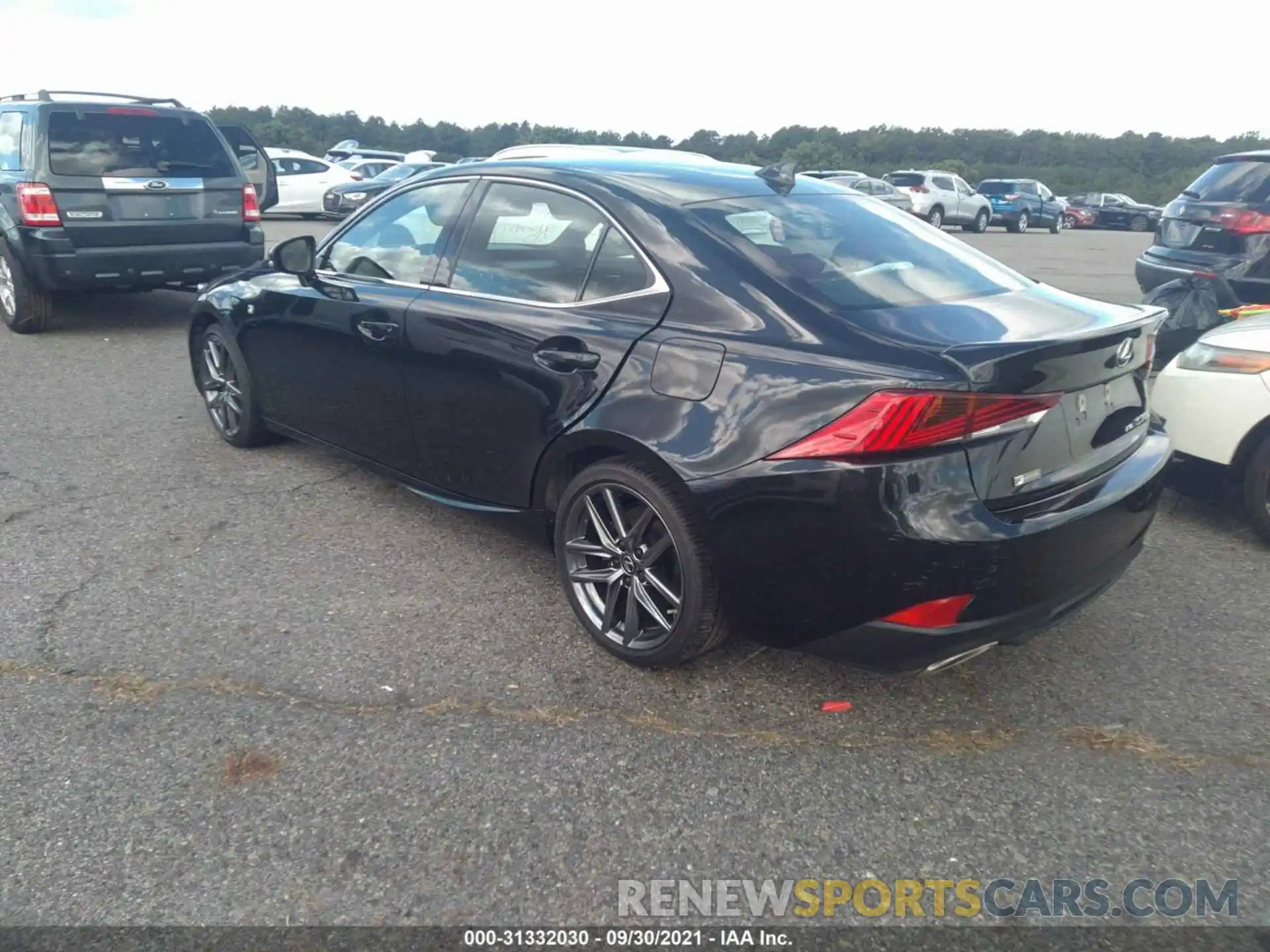 3 Photograph of a damaged car JTHC81D21K5036789 LEXUS IS 2019