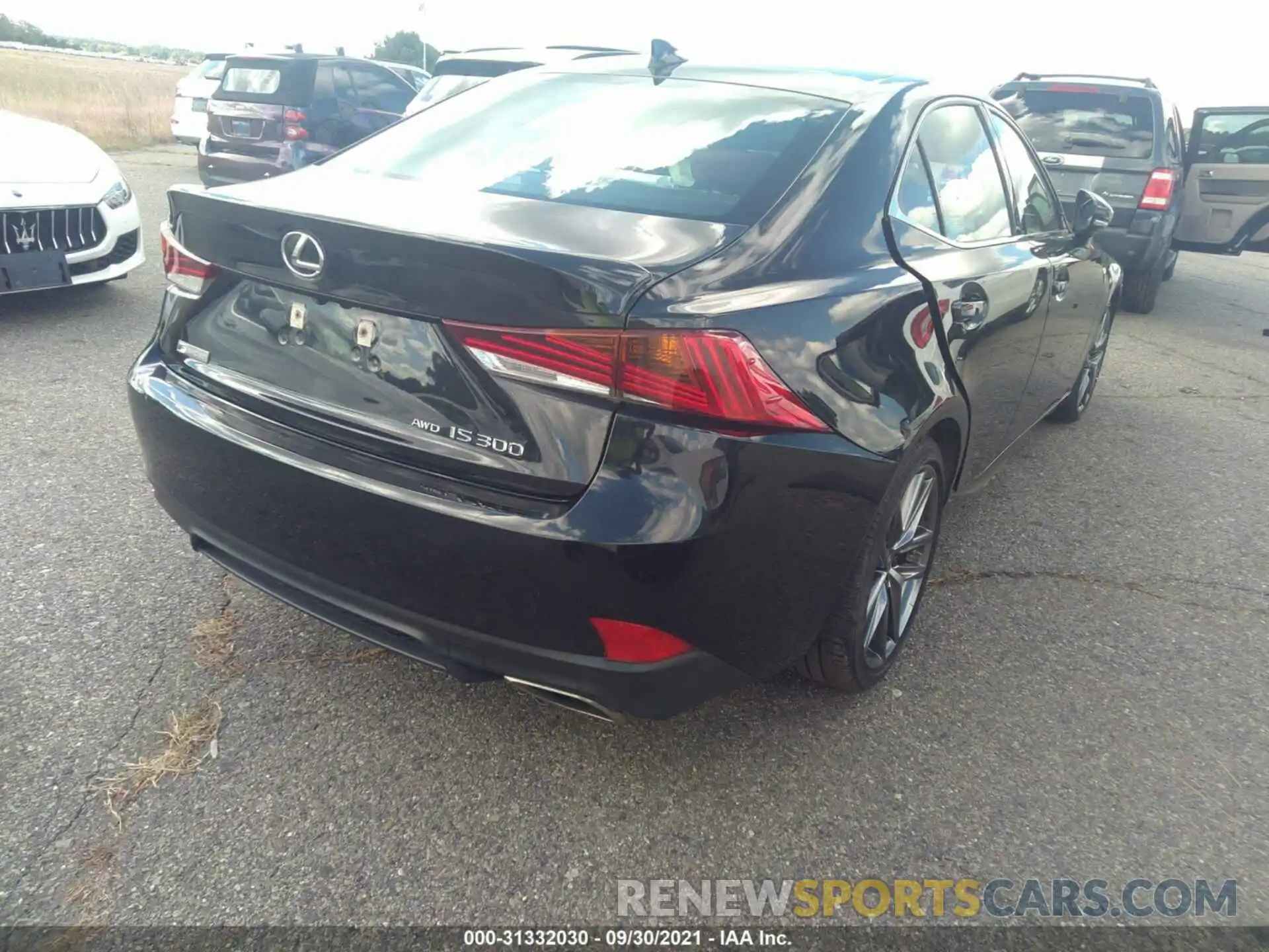 4 Photograph of a damaged car JTHC81D21K5036789 LEXUS IS 2019