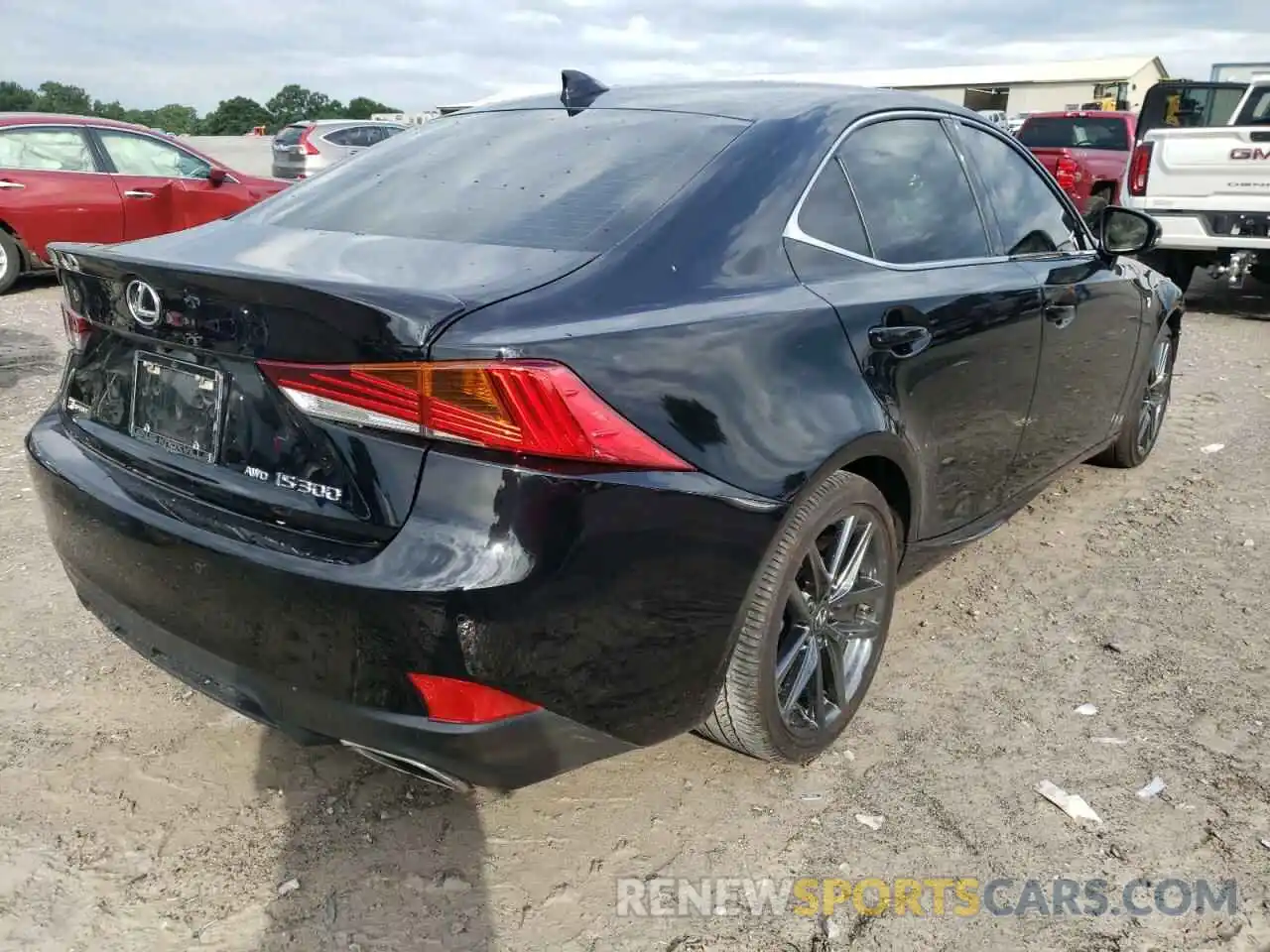 4 Photograph of a damaged car JTHC81D21K5039899 LEXUS IS 2019