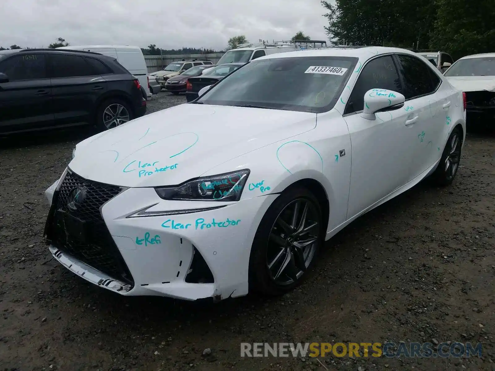 2 Фотография поврежденного автомобиля JTHC81D22K5034016 LEXUS IS 2019