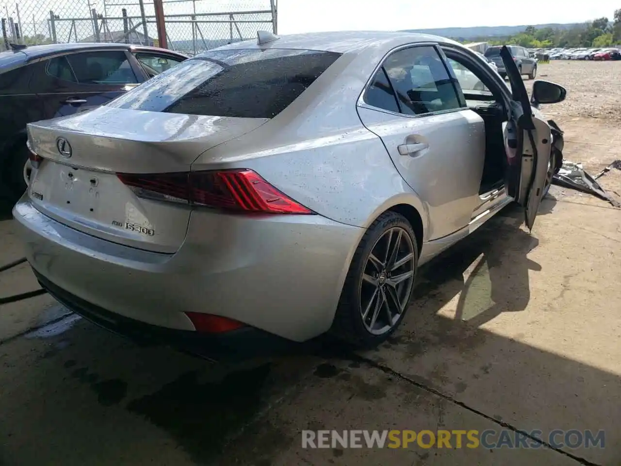 4 Photograph of a damaged car JTHC81D22K5034131 LEXUS IS 2019