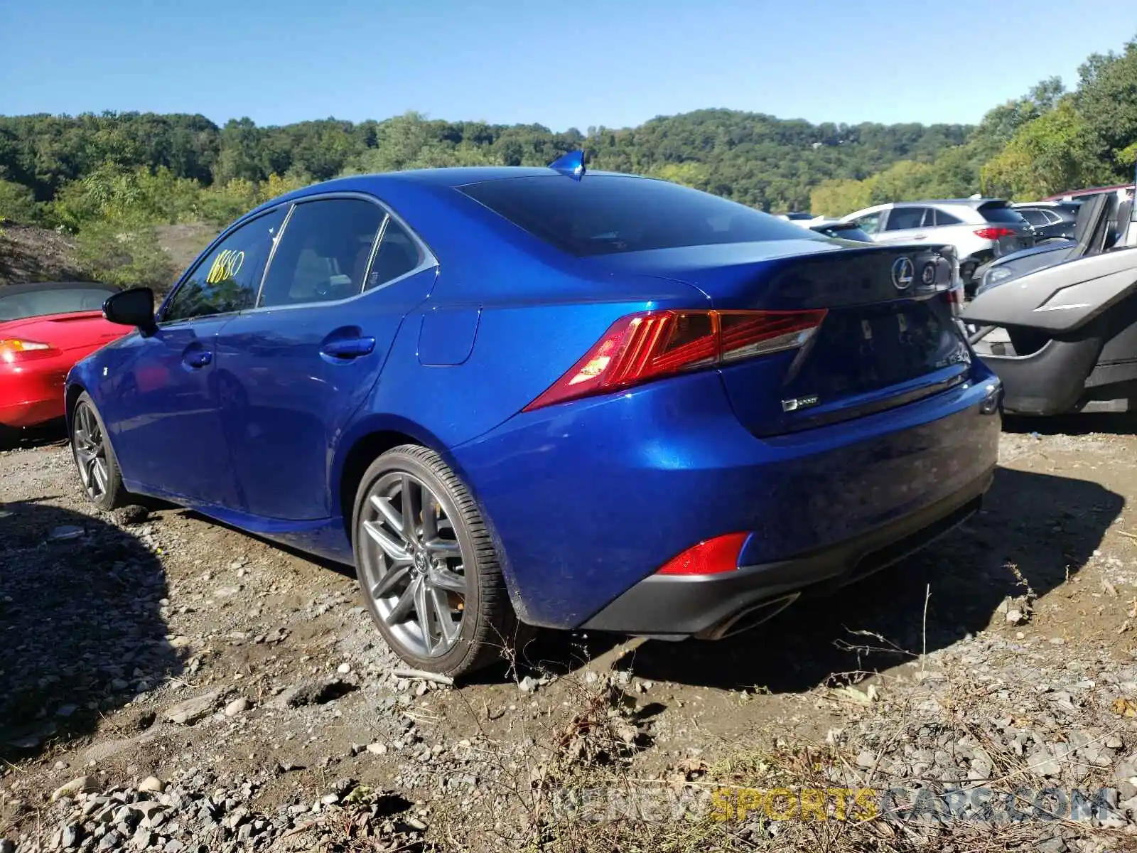 3 Photograph of a damaged car JTHC81D22K5034985 LEXUS IS 2019