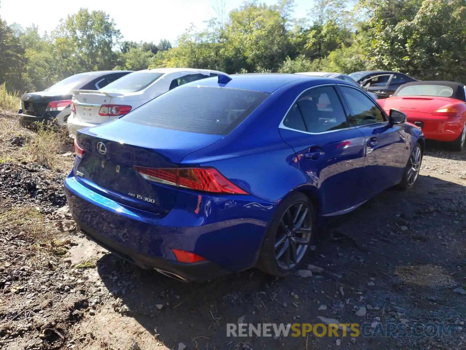 4 Photograph of a damaged car JTHC81D22K5034985 LEXUS IS 2019