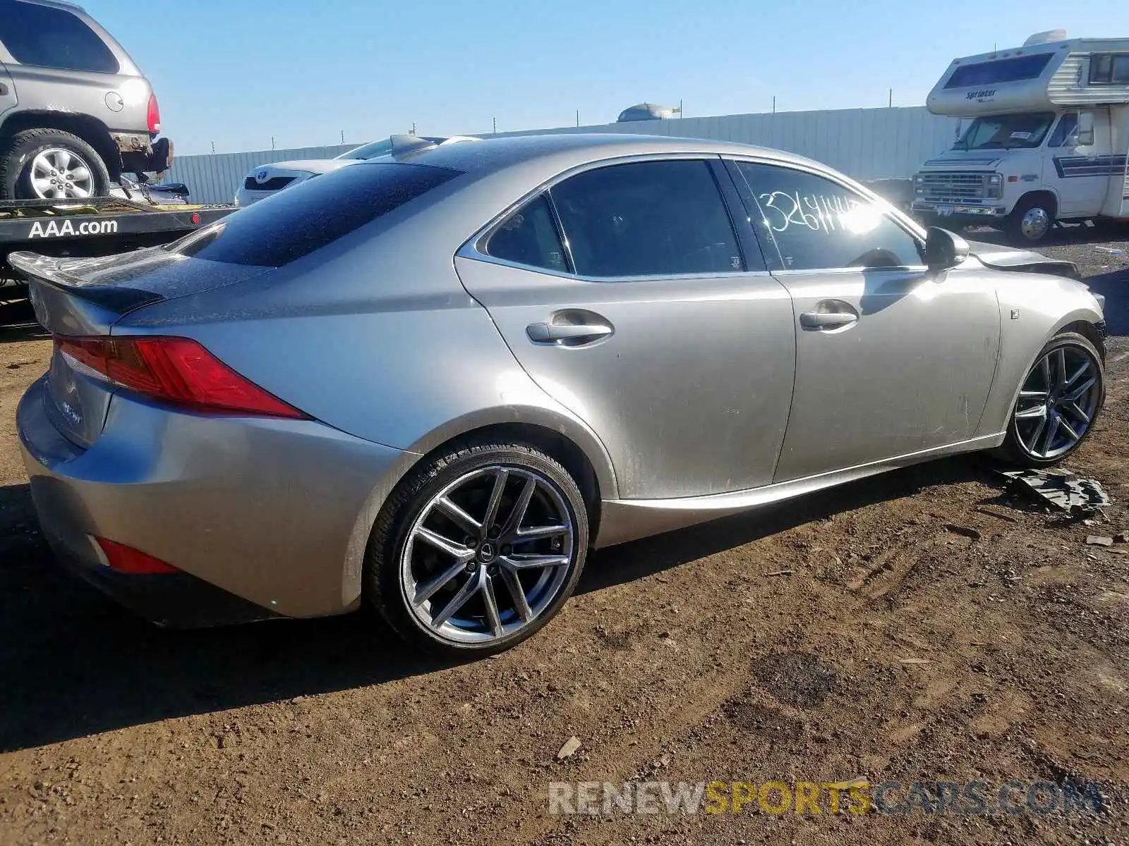 4 Photograph of a damaged car JTHC81D22K5035697 LEXUS IS 2019