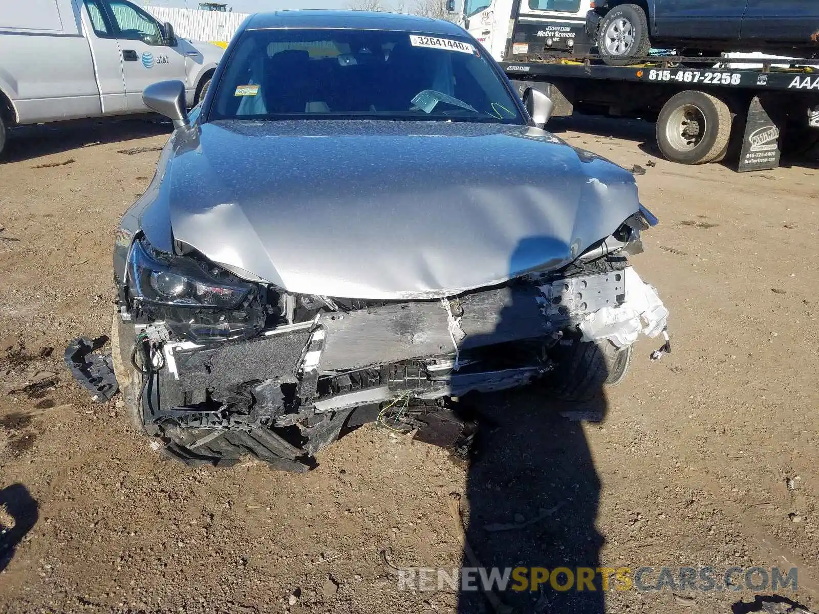 9 Photograph of a damaged car JTHC81D22K5035697 LEXUS IS 2019