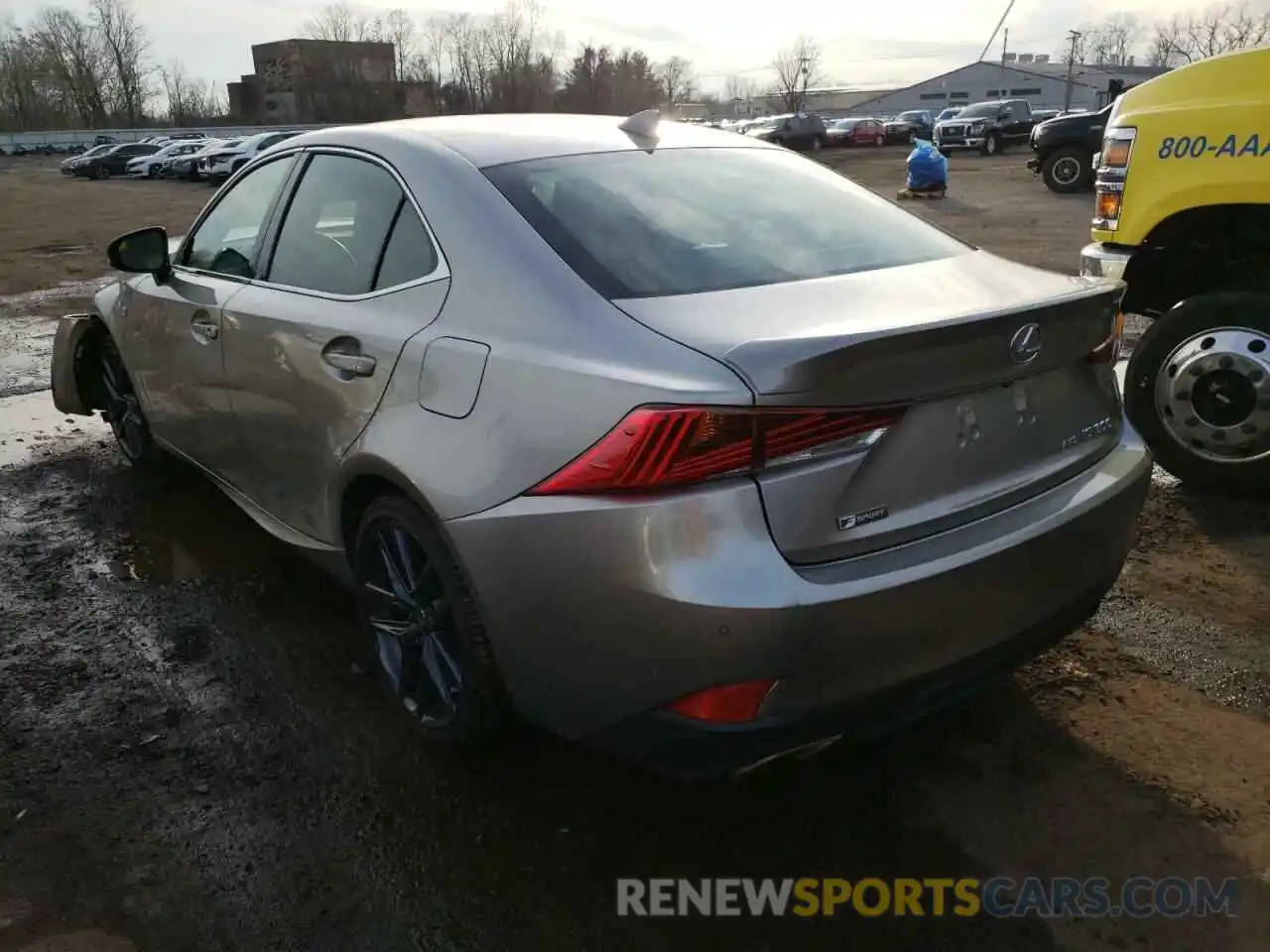 3 Photograph of a damaged car JTHC81D22K5037790 LEXUS IS 2019