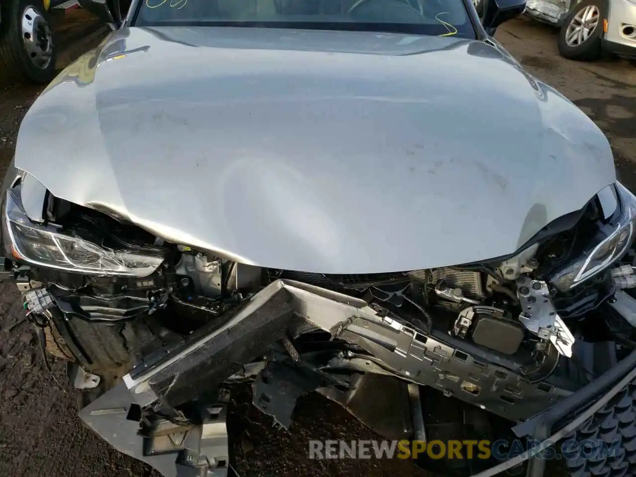 7 Photograph of a damaged car JTHC81D22K5037790 LEXUS IS 2019