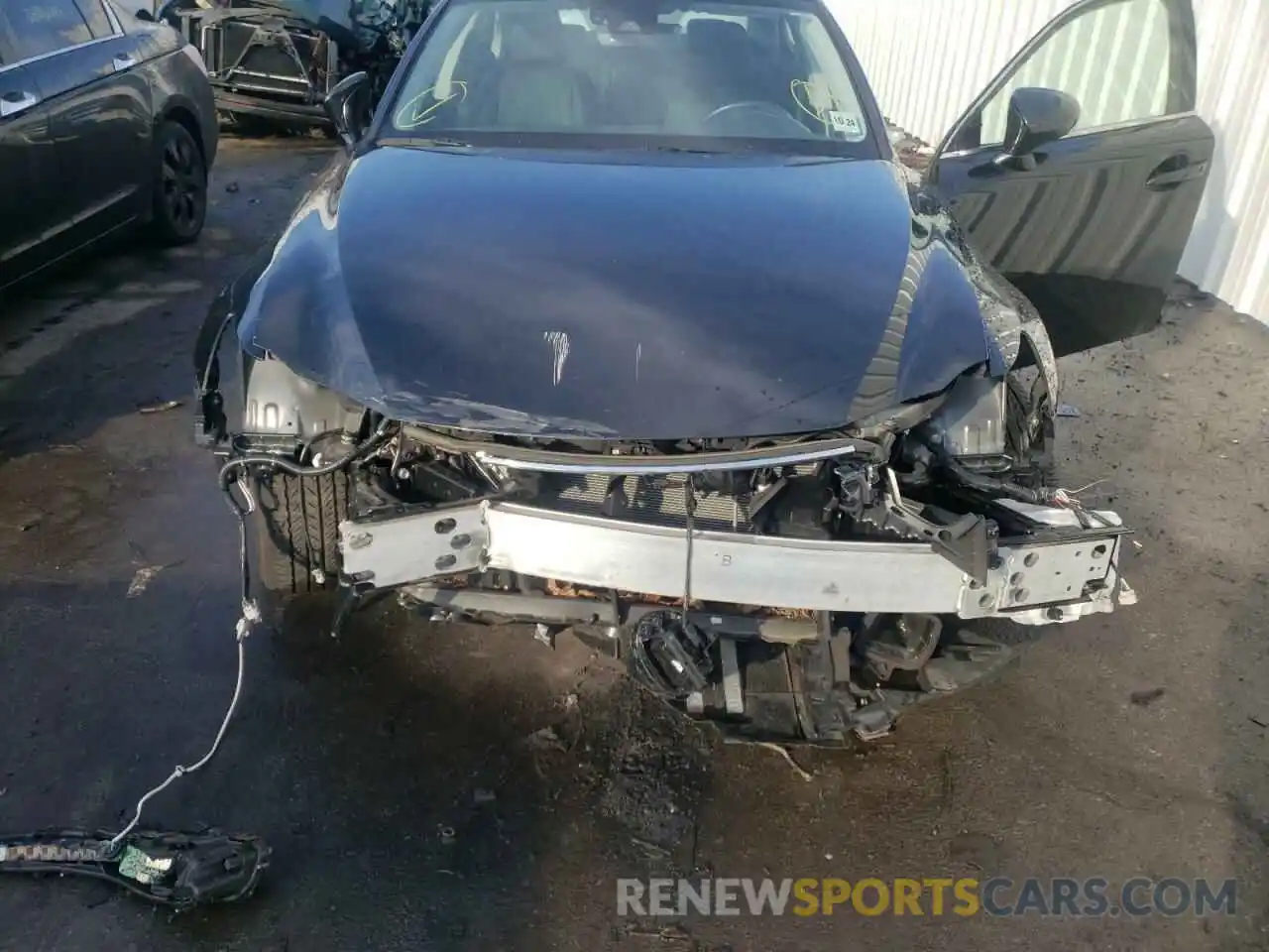 9 Photograph of a damaged car JTHC81D23K5036972 LEXUS IS 2019