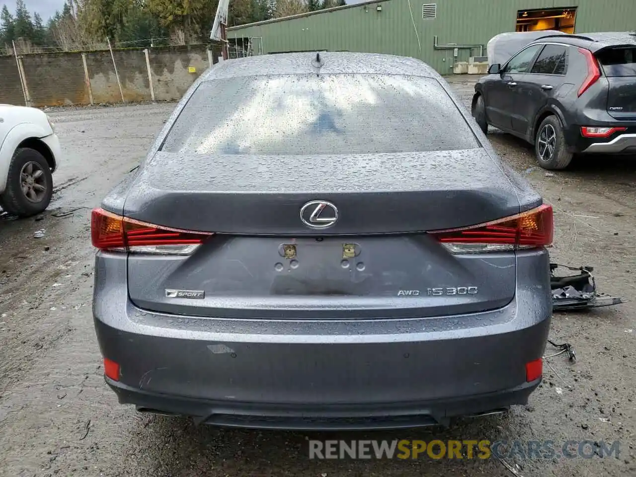 6 Фотография поврежденного автомобиля JTHC81D23K5039032 LEXUS IS 2019