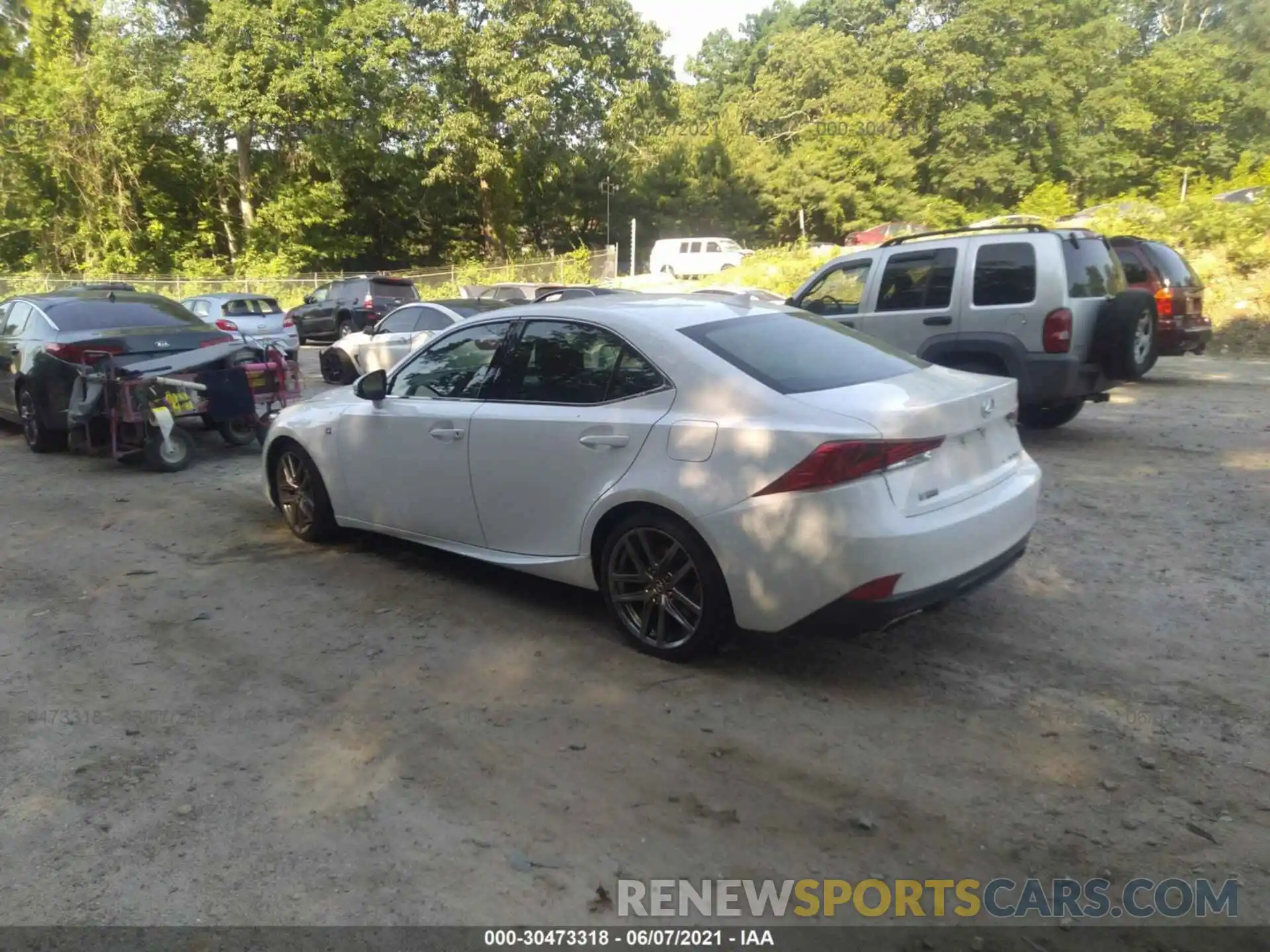 3 Photograph of a damaged car JTHC81D24K5034566 LEXUS IS 2019